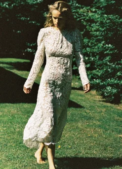 Dresses>Sea New York Agathe L/S Dress Cream