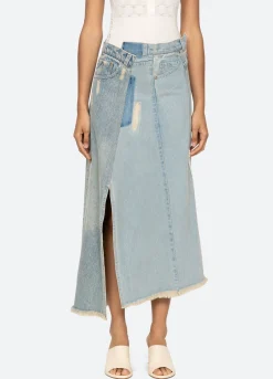 Bottoms>Sea New York Alba Skirt Blue