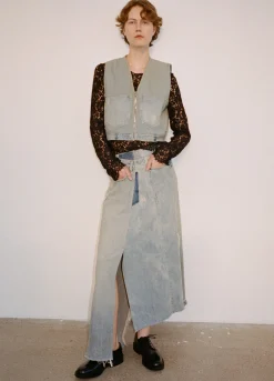 Bottoms>Sea New York Alba Skirt Blue