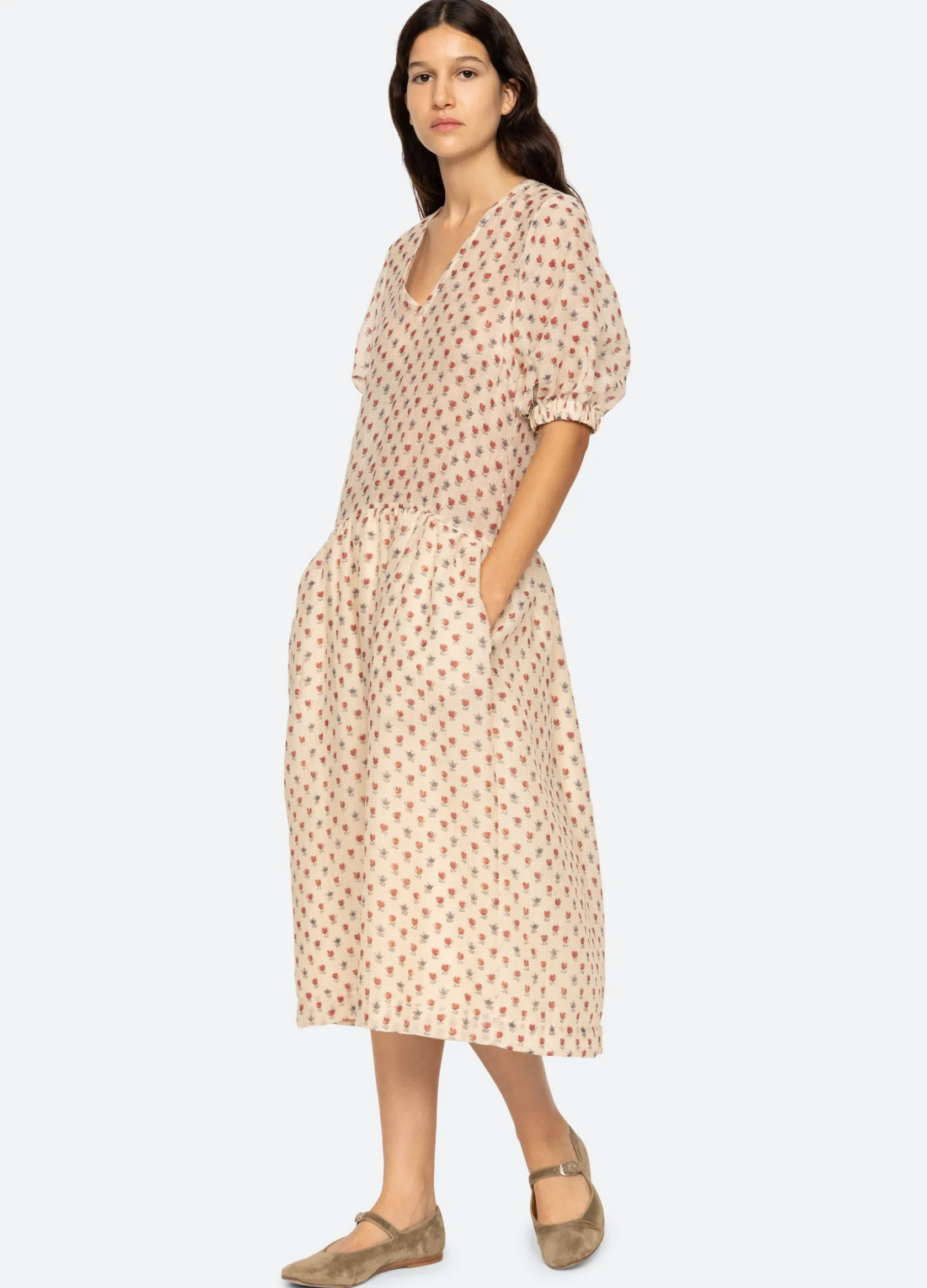 Dresses>Sea New York Alexis Dress Cream
