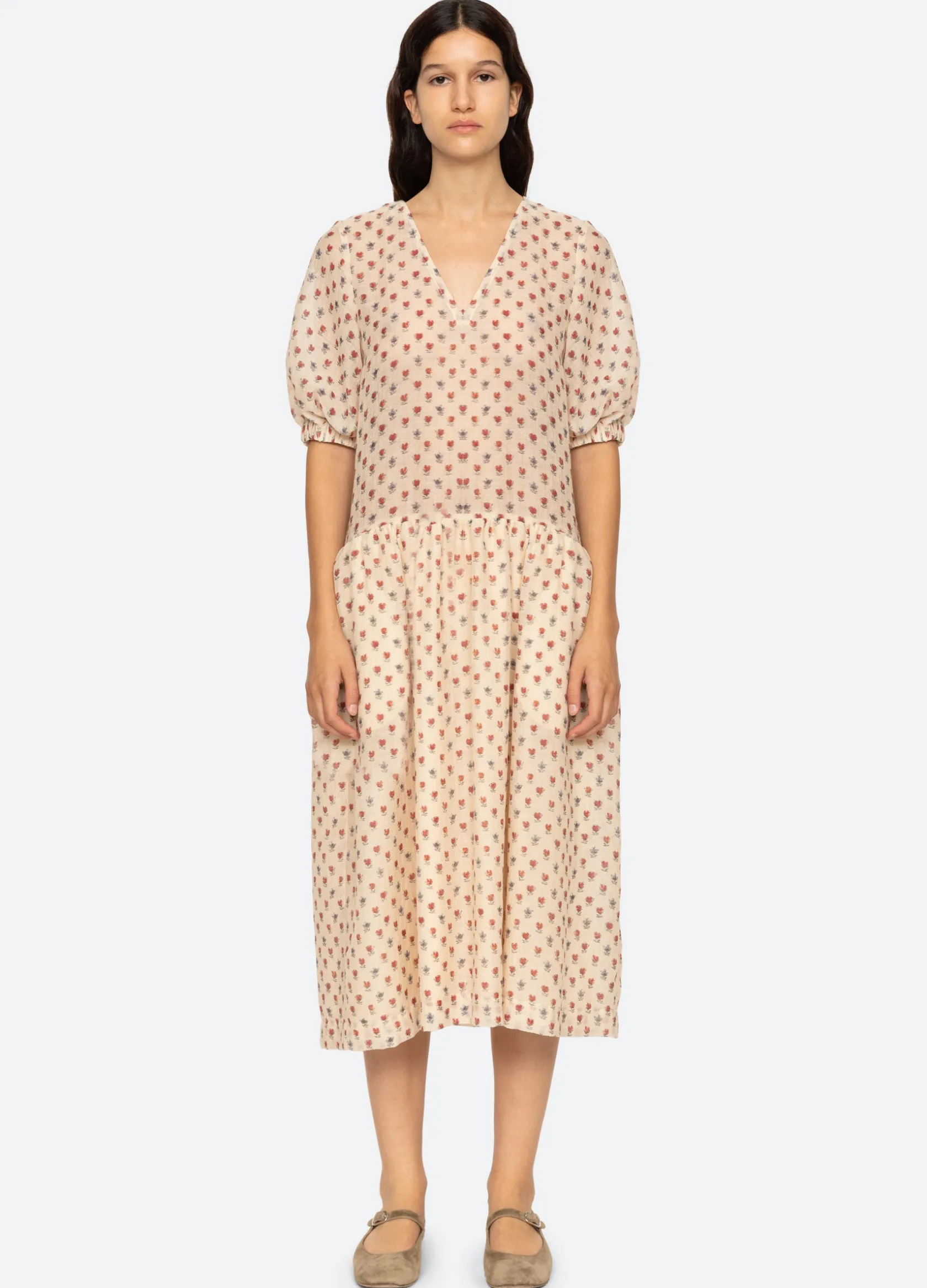 Dresses>Sea New York Alexis Dress Cream