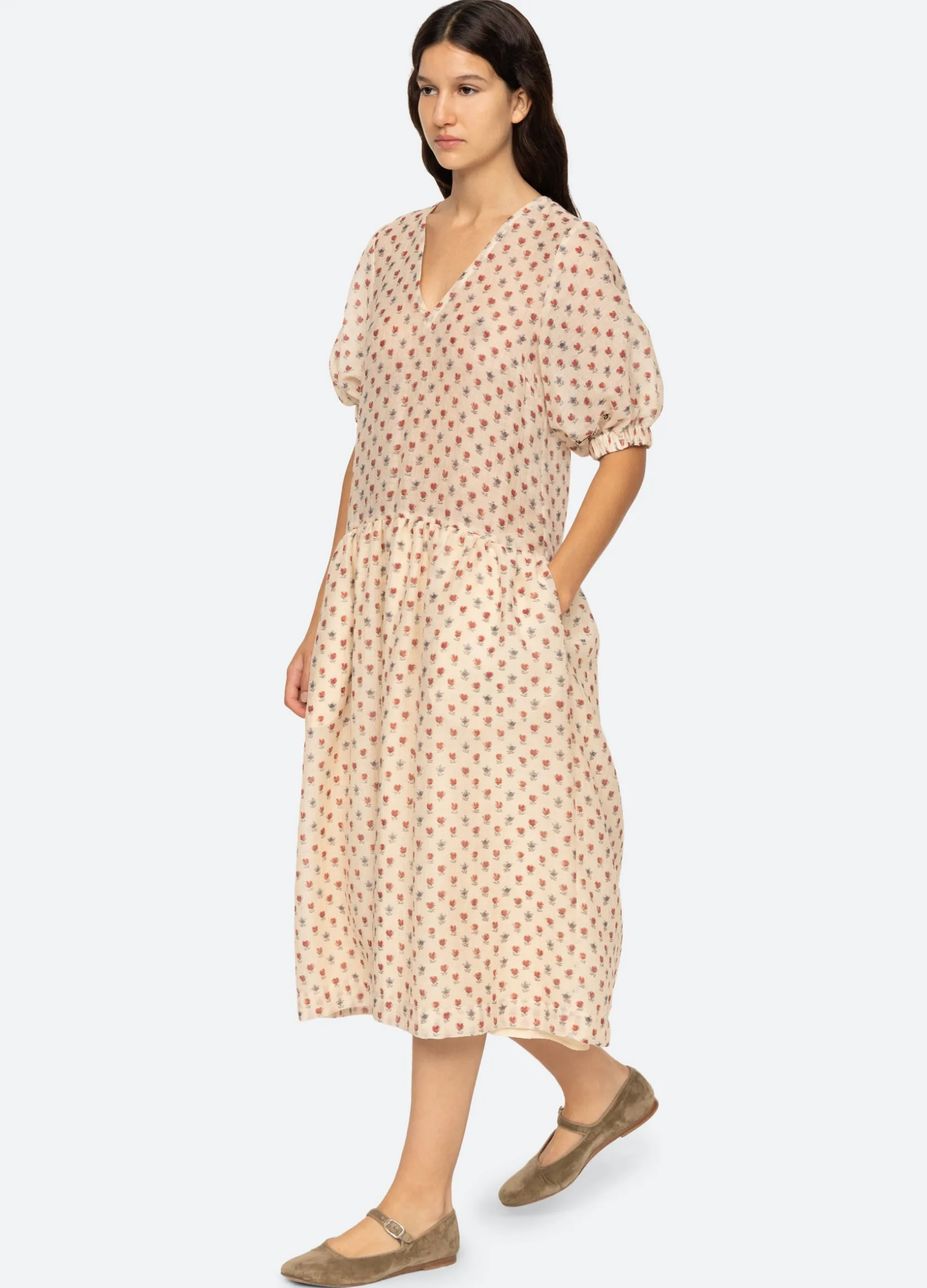 Dresses>Sea New York Alexis Dress Cream