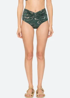 Swimwear>Sea New York Amara Bikini Bottom Green