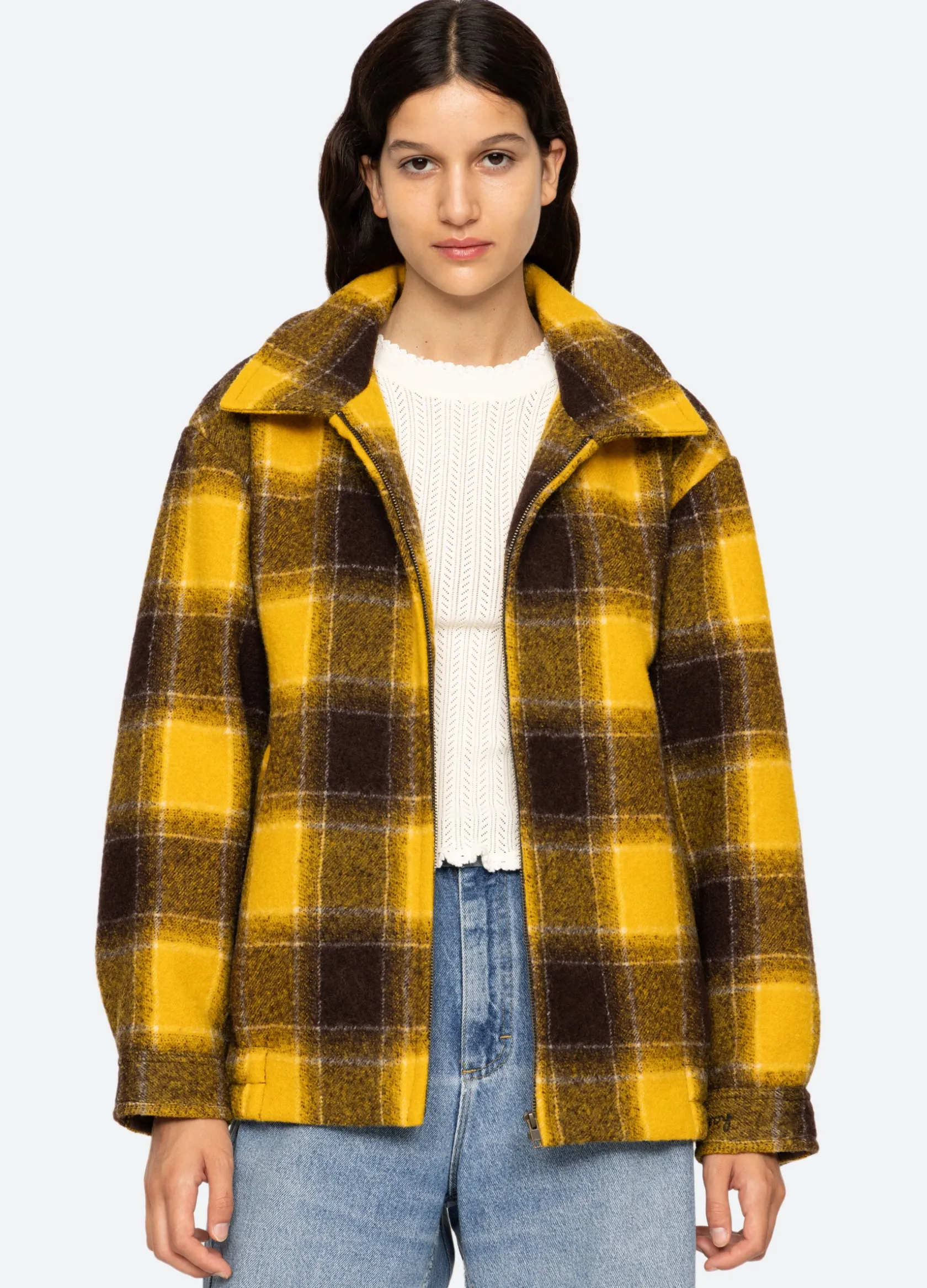 Outerwear>Sea New York Amber Jacket Yellow