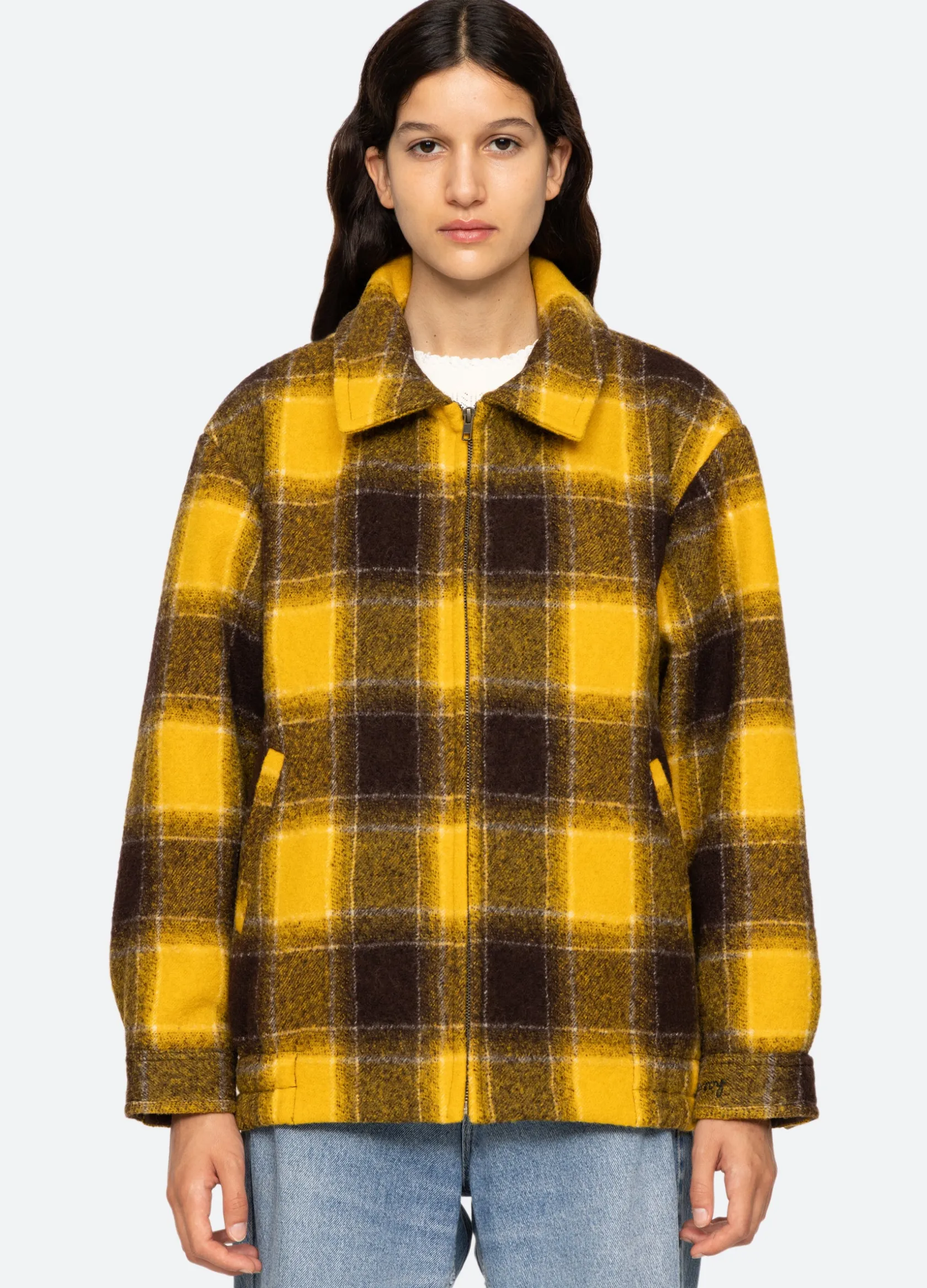Outerwear>Sea New York Amber Jacket Yellow