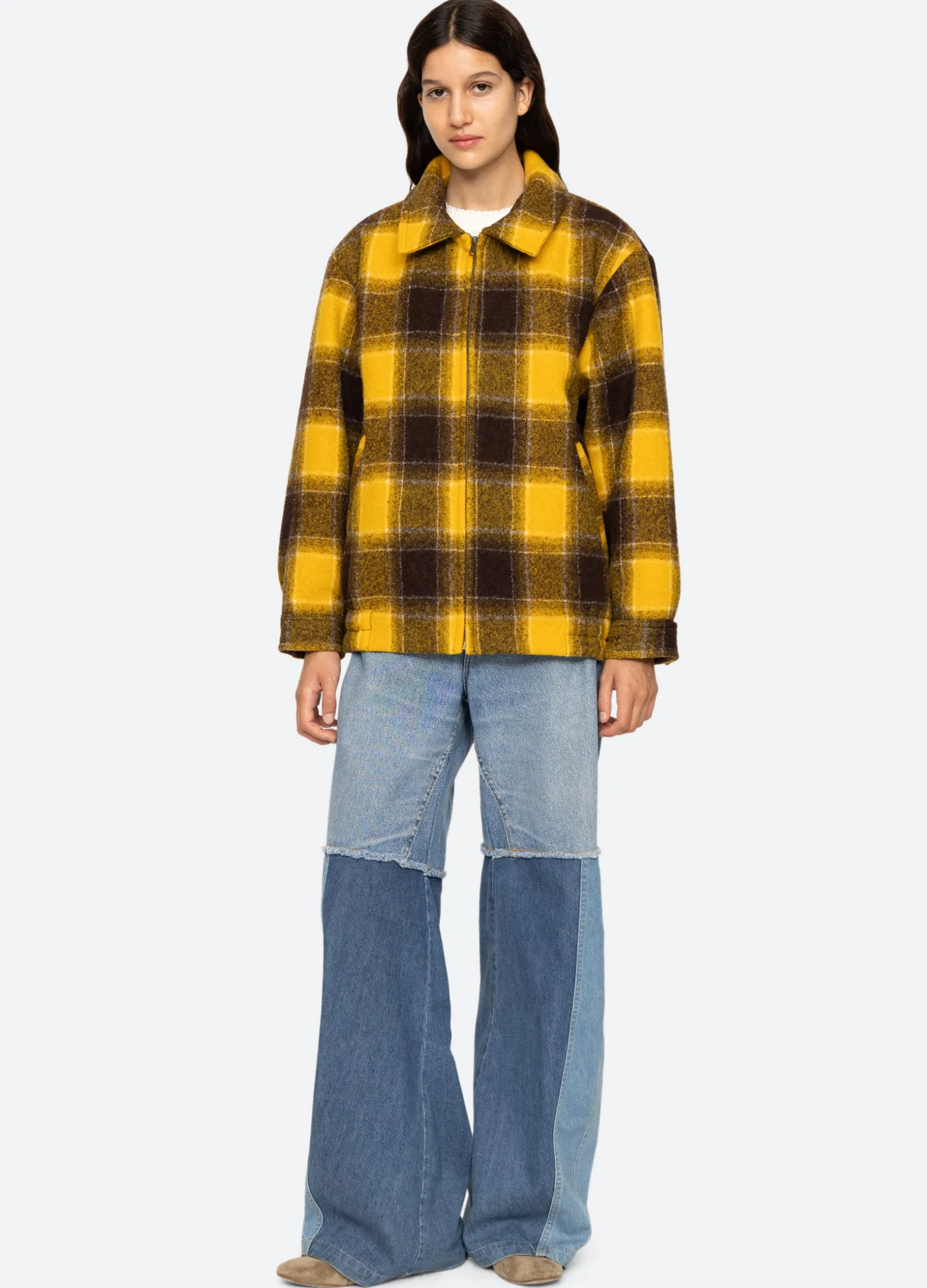 Outerwear>Sea New York Amber Jacket Yellow