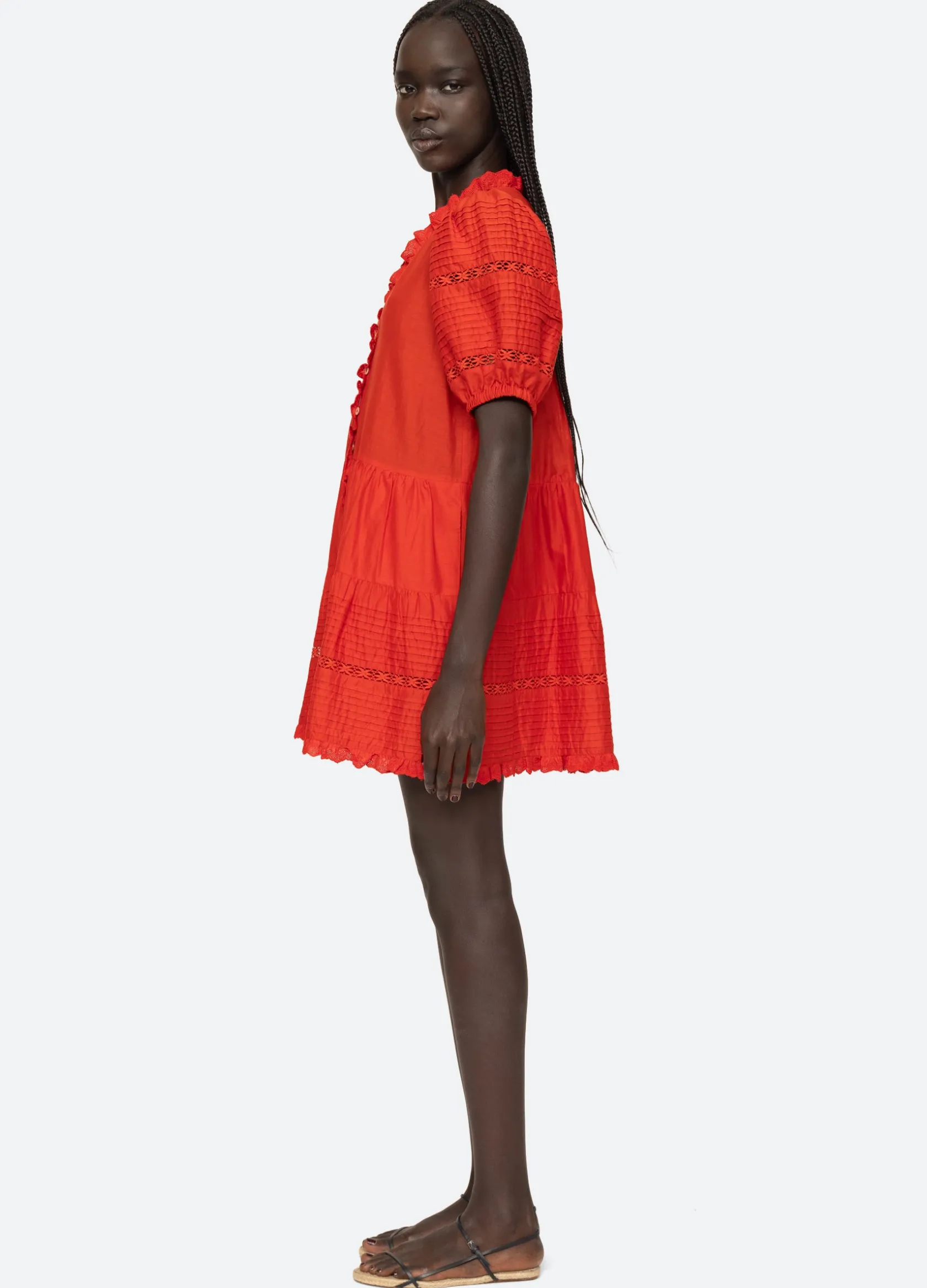 Dresses>Sea New York Antonina Tunic Red