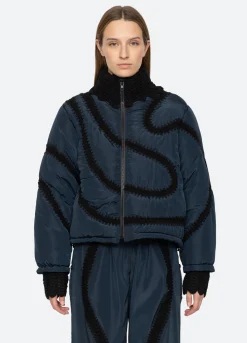 Outerwear>Sea New York Averie Jacket Navy