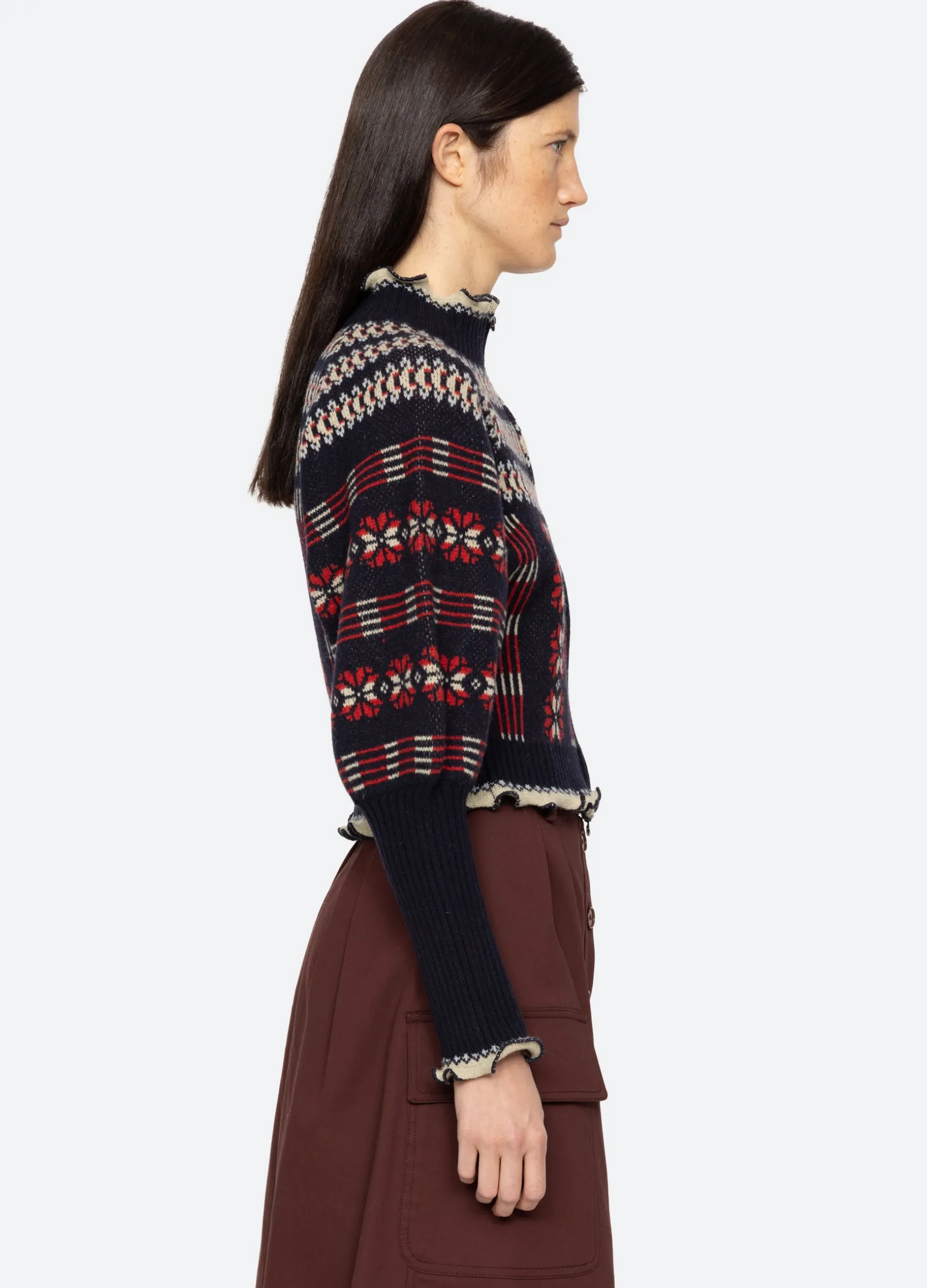 Tops|Sweaters>Sea New York Ayla Cardigan Multi