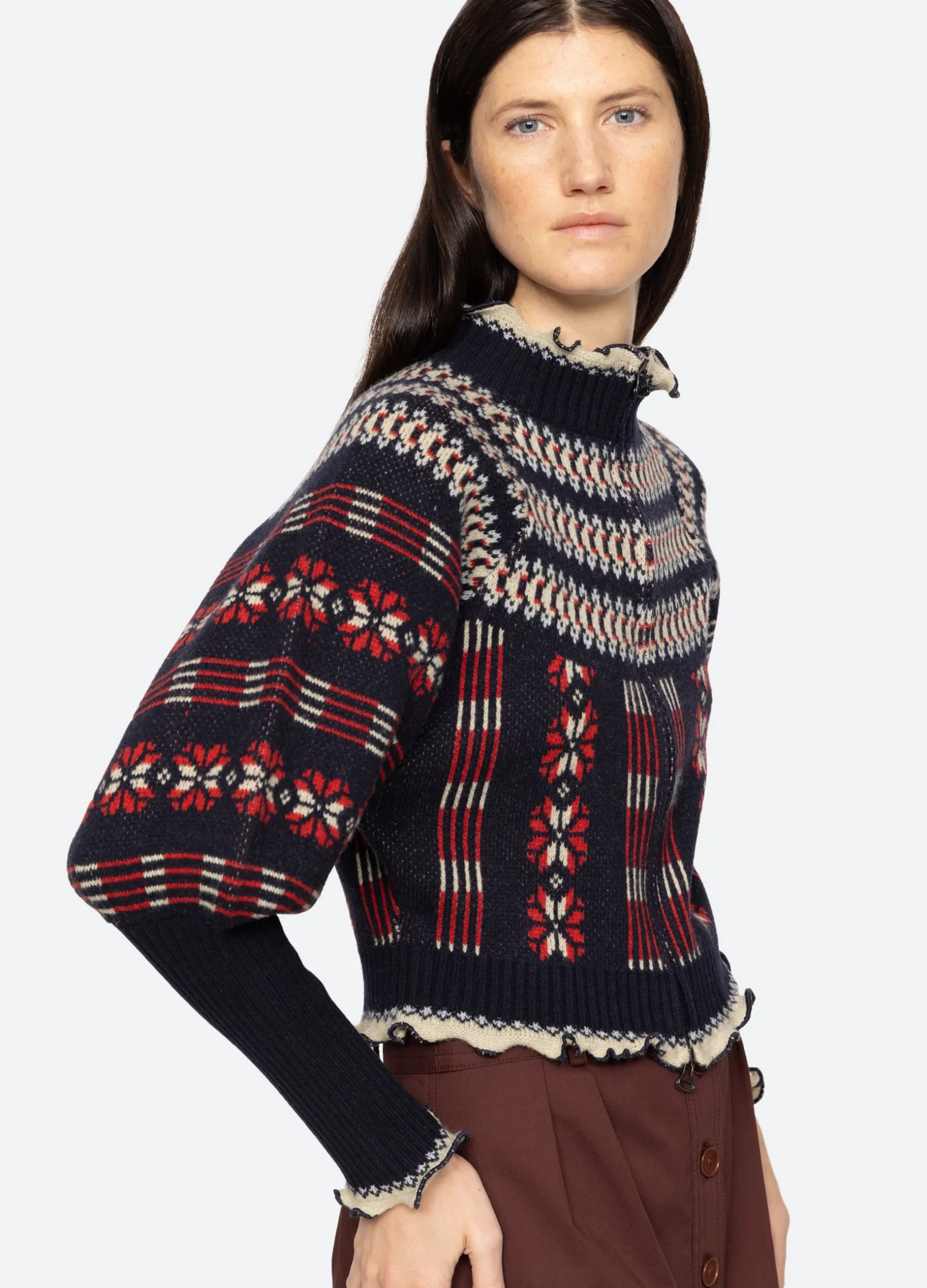 Tops|Sweaters>Sea New York Ayla Cardigan Multi