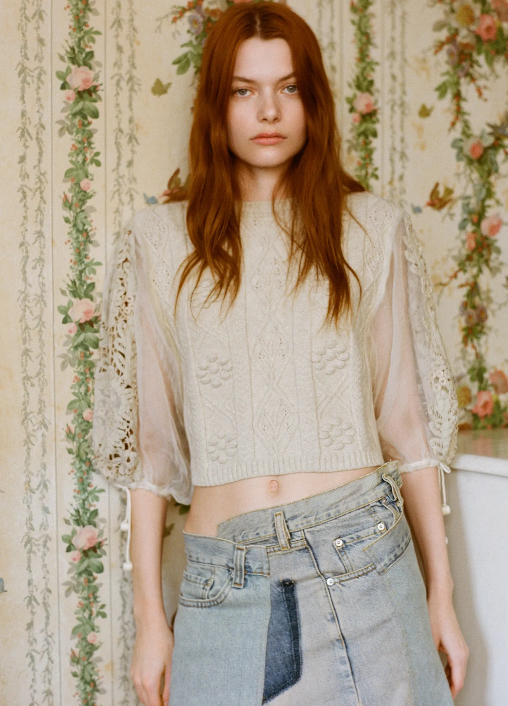 Sweaters|Tops>Sea New York Bente Sweater Cream
