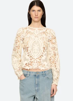 Tops>Sea New York Bente Top Cream