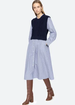 Dresses>Sea New York Caleb Dress Navy