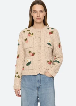 Sweaters|Tops>Sea New York Callie Cardigan Multi