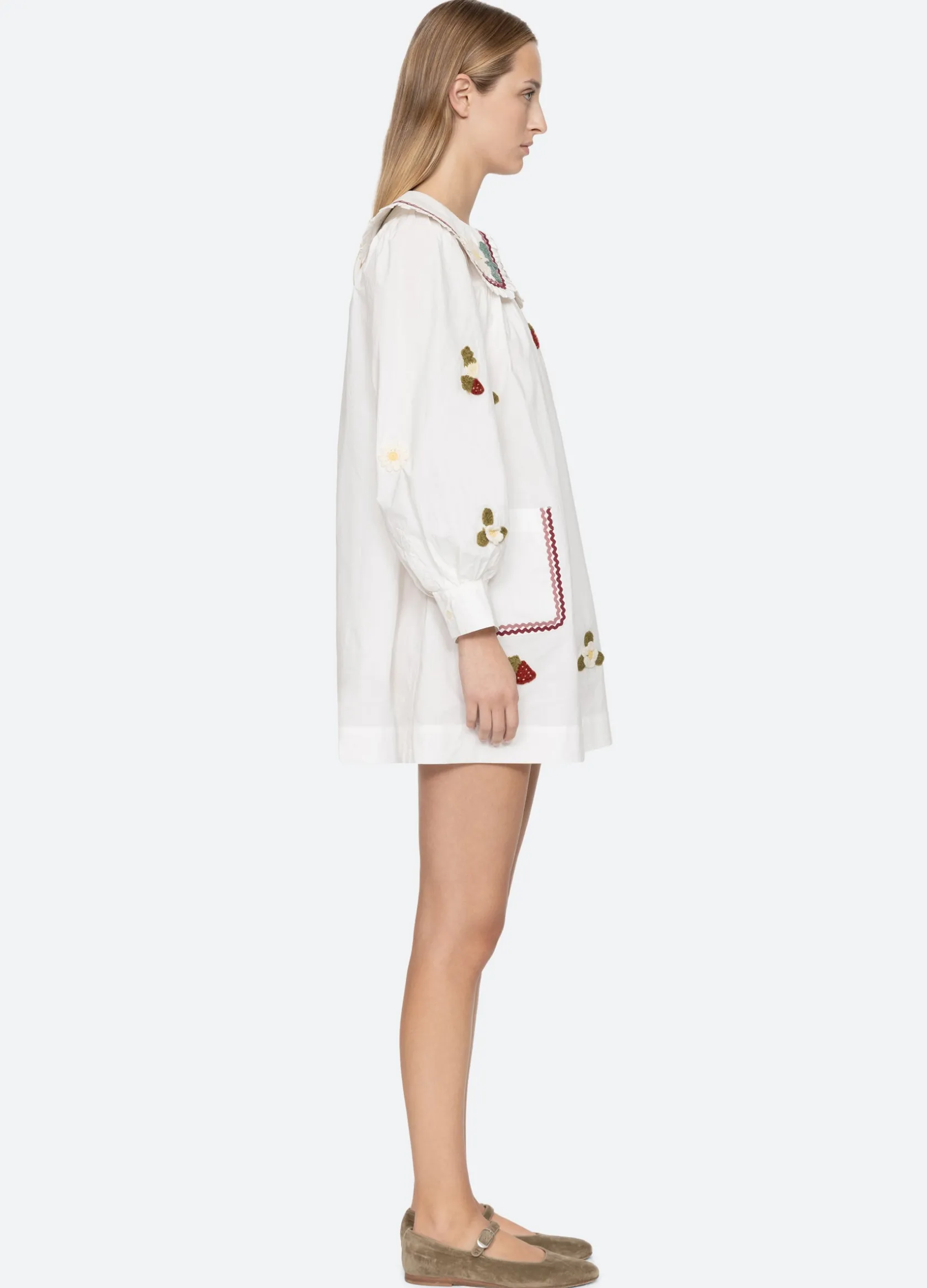 Dresses>Sea New York Callie Dress Cream