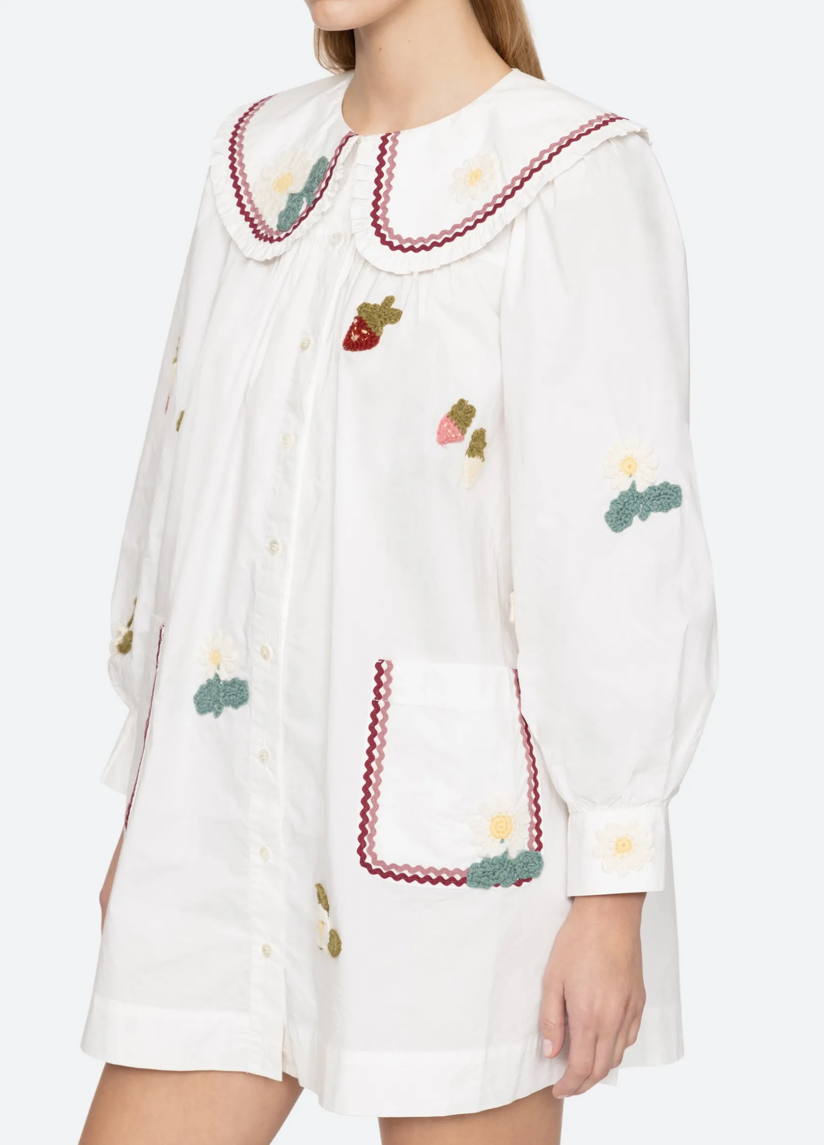 Dresses>Sea New York Callie Dress Cream