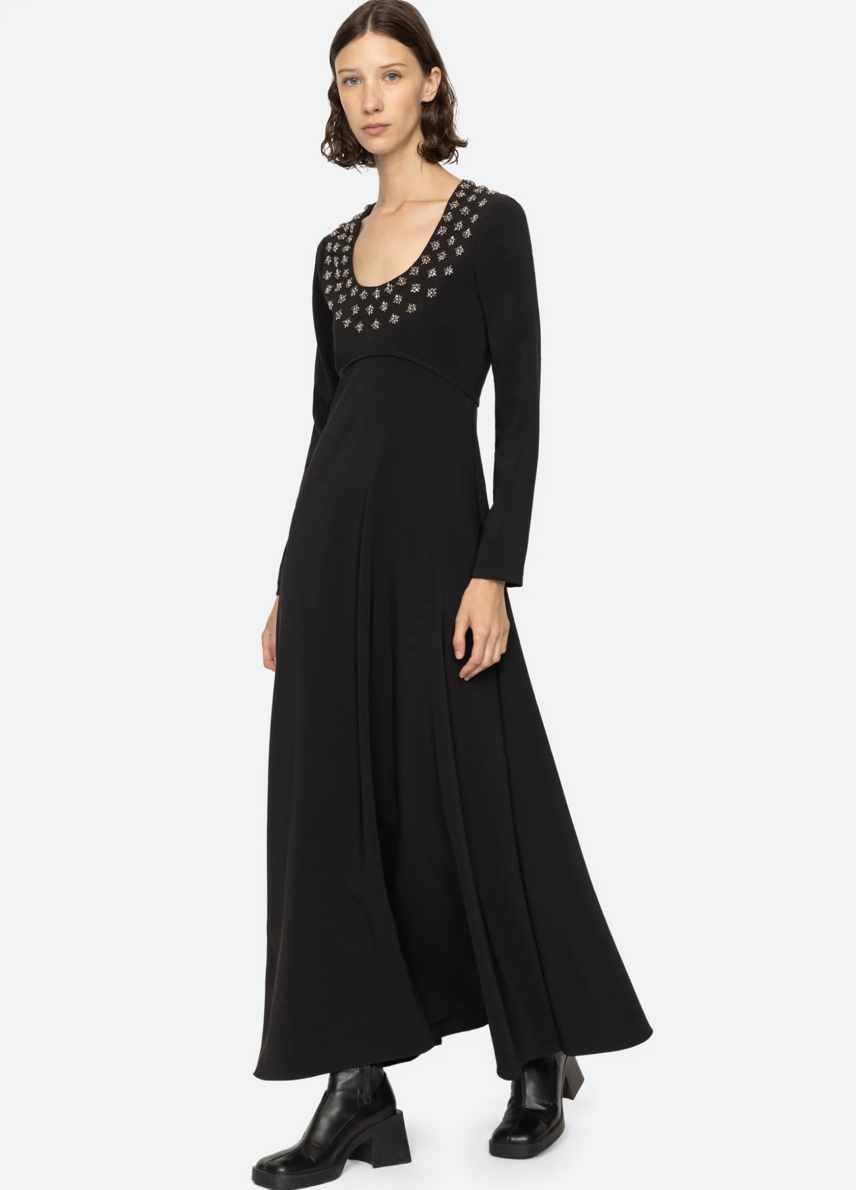 Dresses>Sea New York Caryl L/S Dress Black