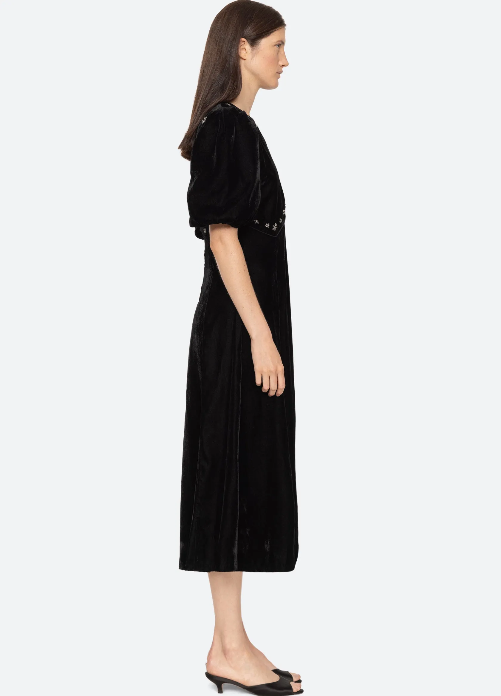 Dresses>Sea New York Caryl S/S Dress Black