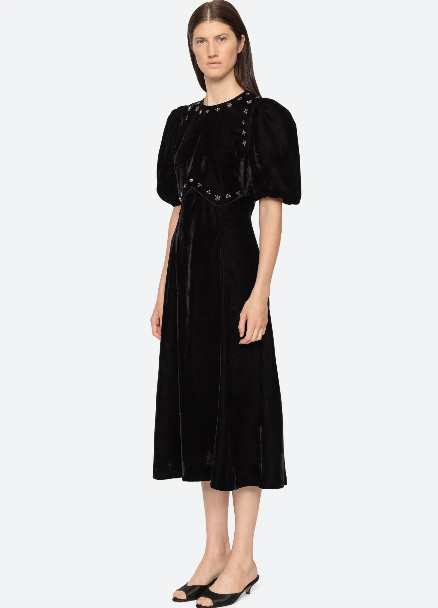 Dresses>Sea New York Caryl S/S Dress Black