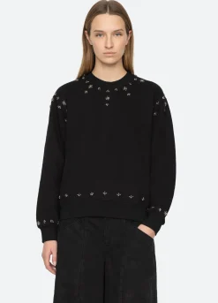 Tops>Sea New York Caryl Sweatshirt Black