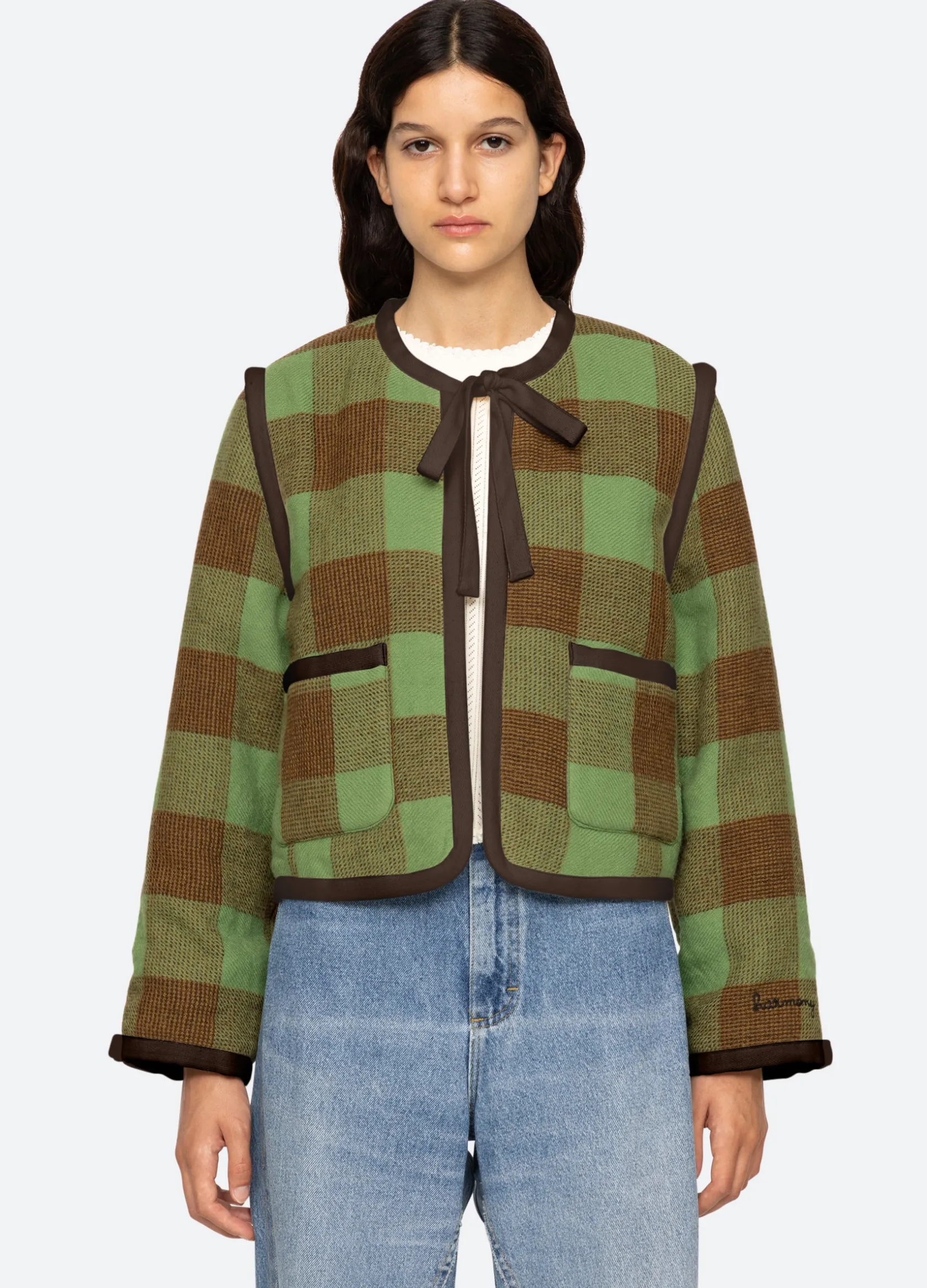 Outerwear>Sea New York Clement Jacket Apple