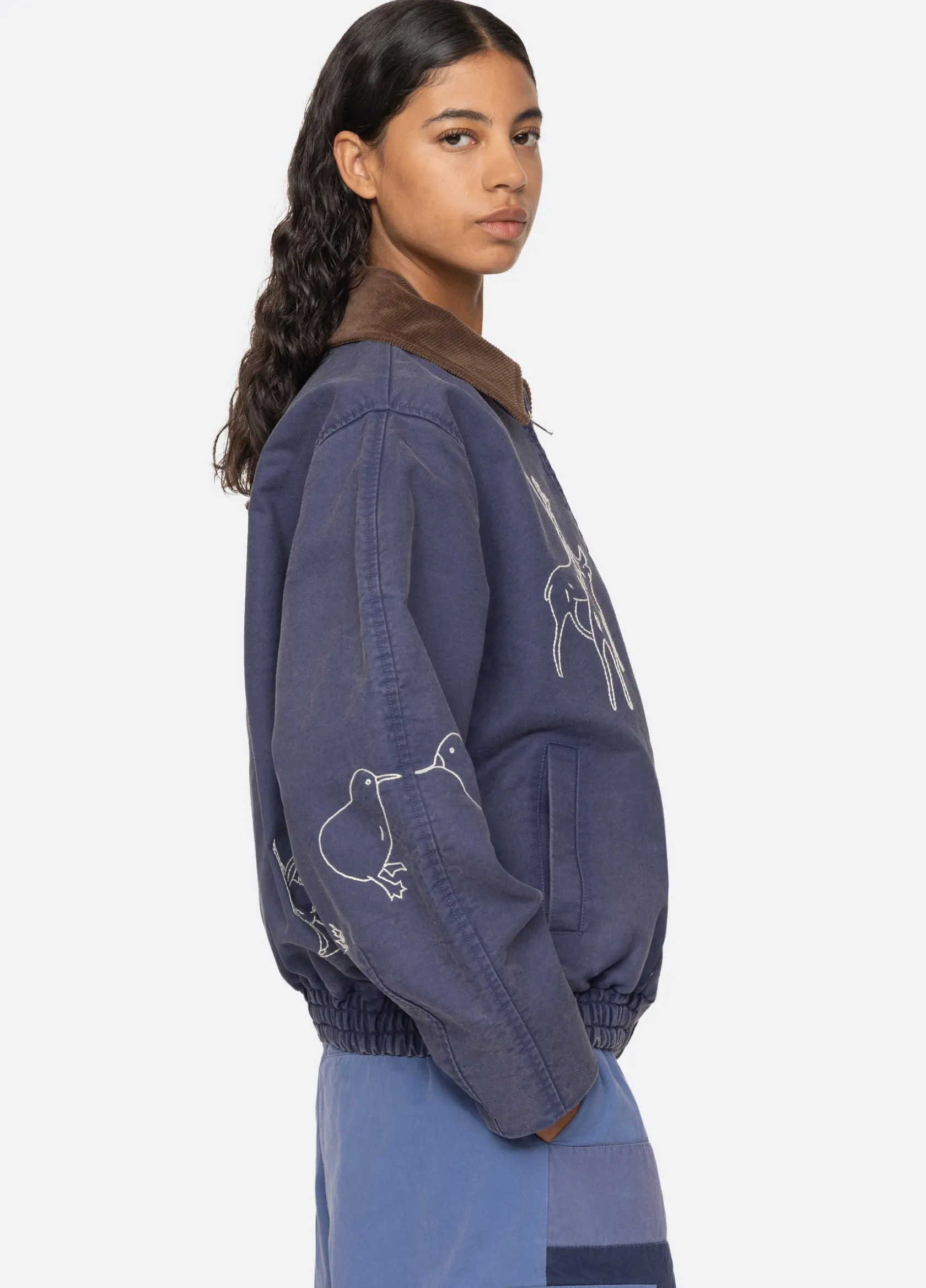 Outerwear>Sea New York Demi Jacket Blue
