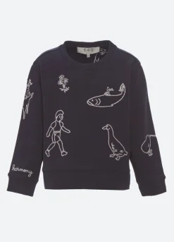 Kids>Sea New York Demi Kids Sweatshirt Navy