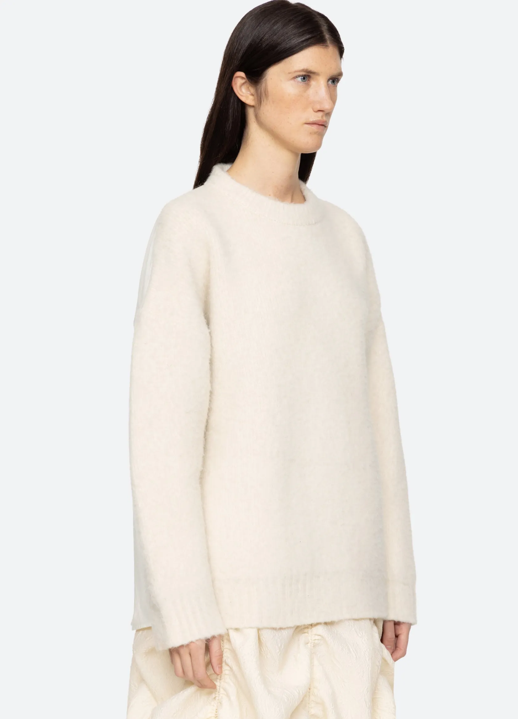 Sweaters|Tops>Sea New York Devana Sweater White