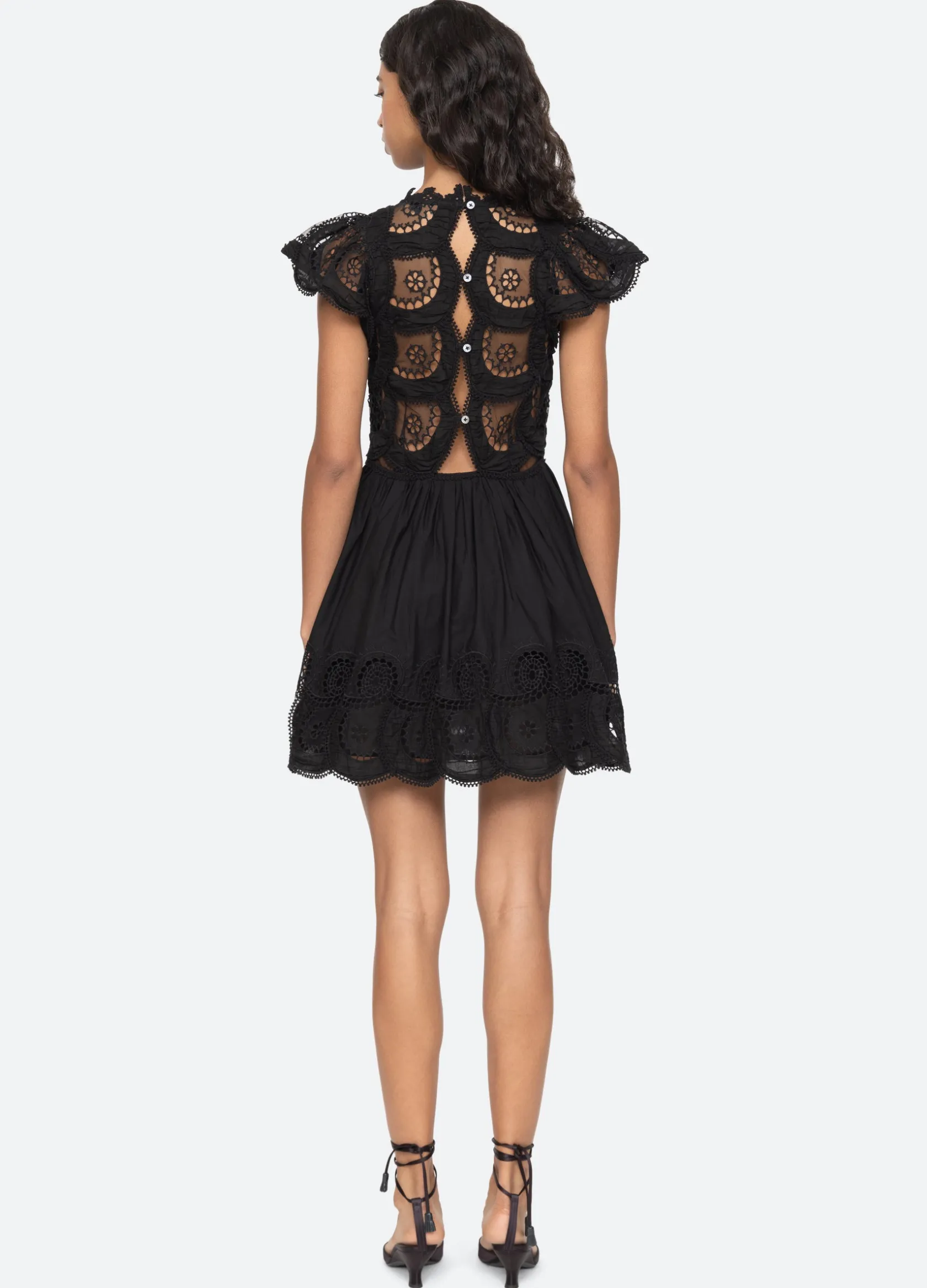 Dresses>Sea New York Drea Mini Dress Black