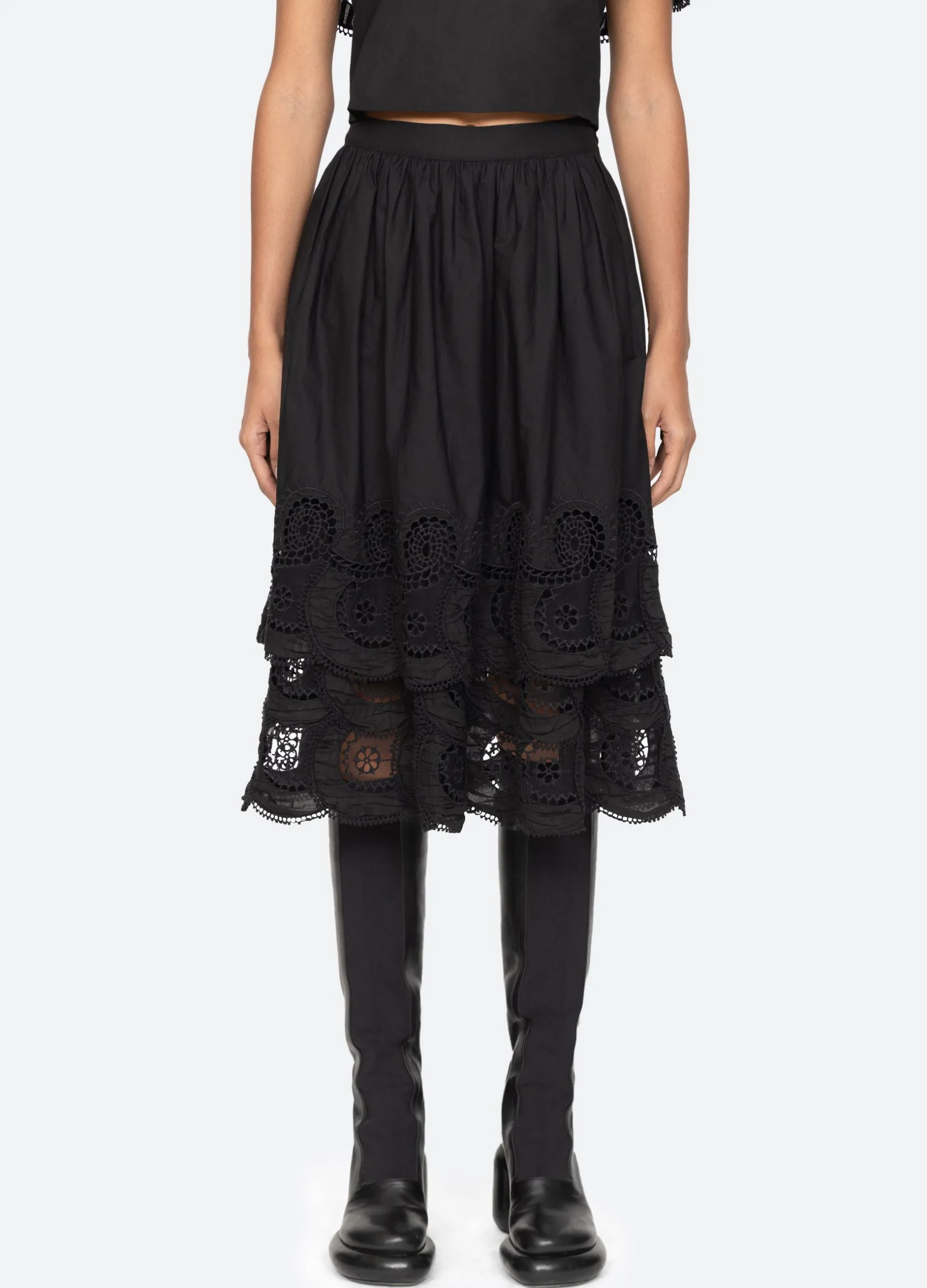 Bottoms>Sea New York Drea Skirt Black