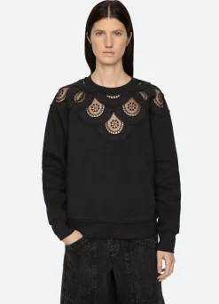 Tops>Sea New York Drea Sweatshirt Black