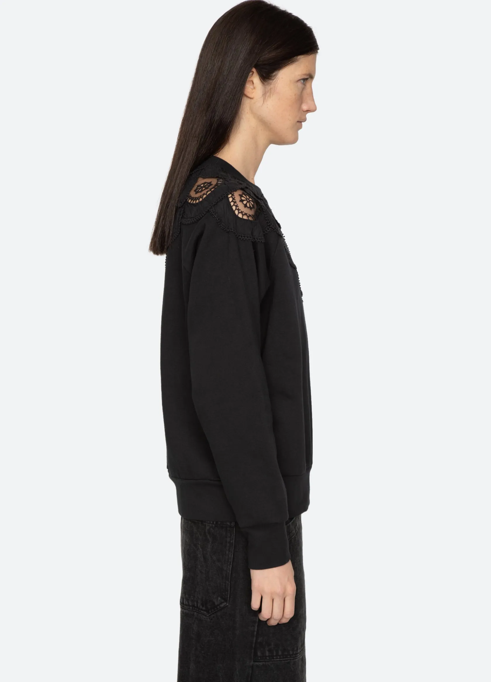 Tops>Sea New York Drea Sweatshirt Black