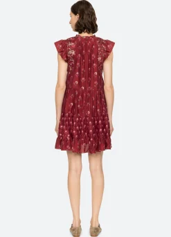 Dresses>Sea New York Famke Tunic Magenta