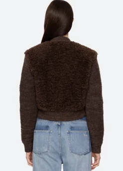 Outerwear>Sea New York Fenna Jacket Chocolate