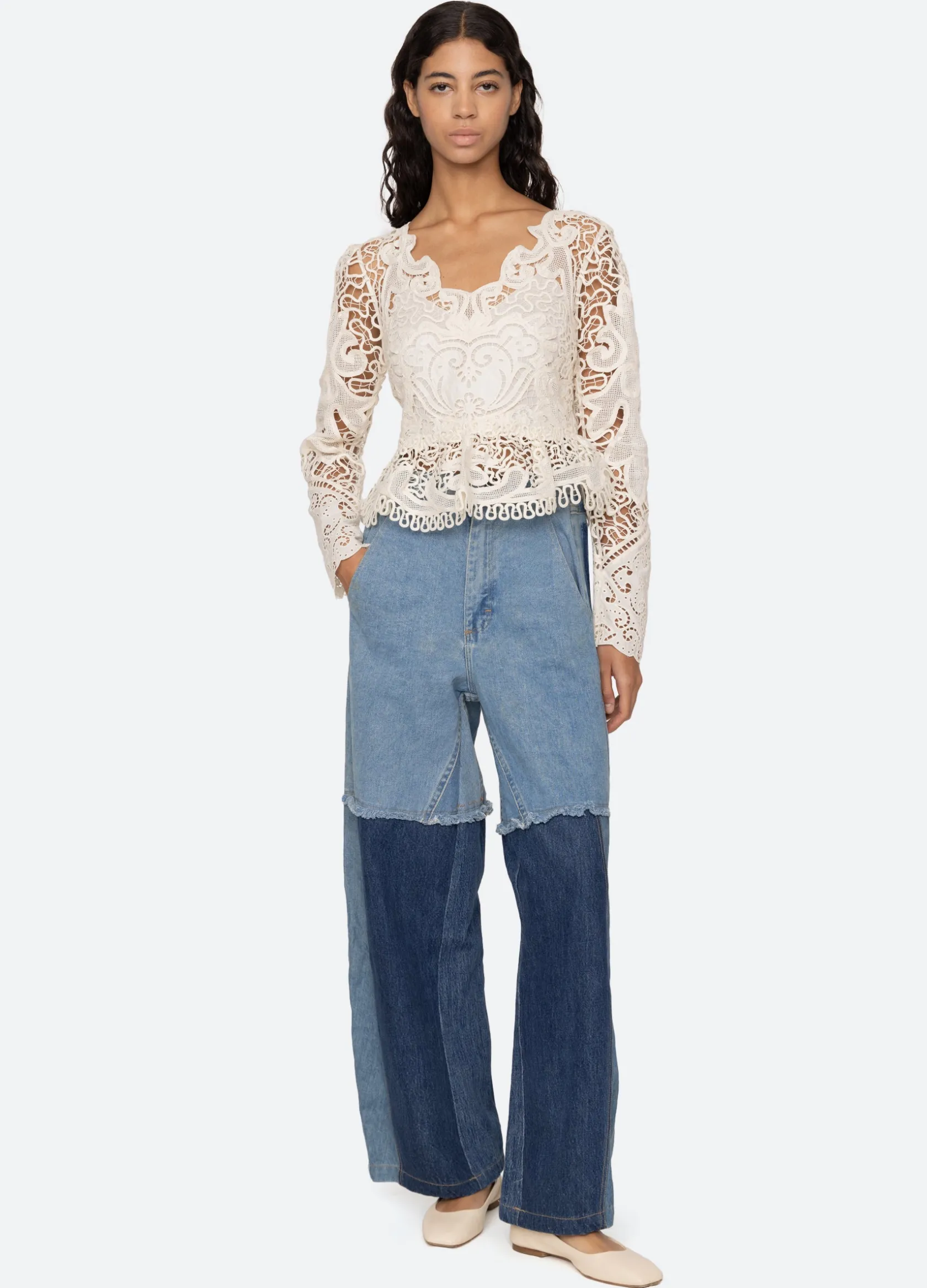 Tops>Sea New York Gianna L/S Top