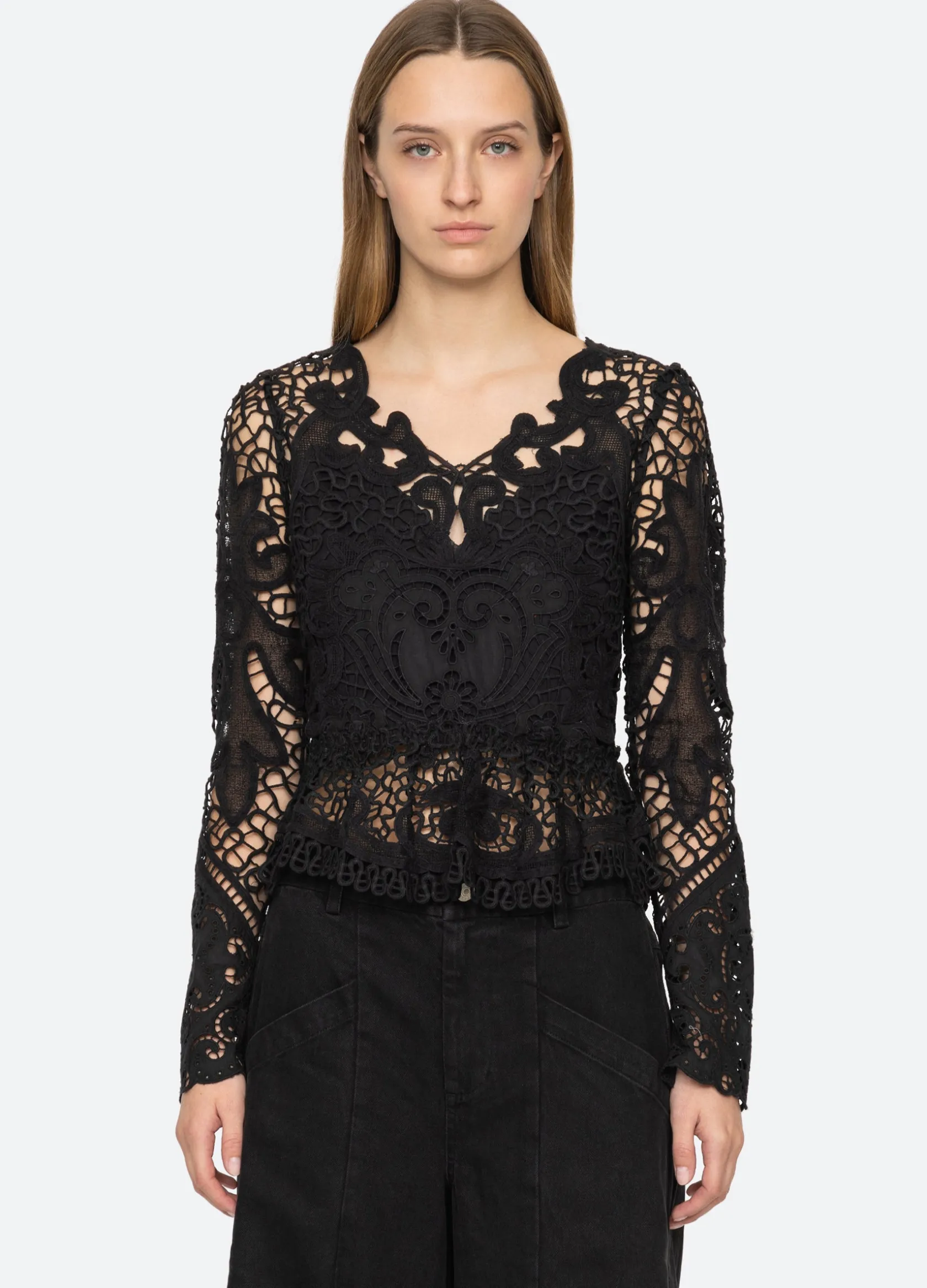Tops>Sea New York Gianna L/S Top