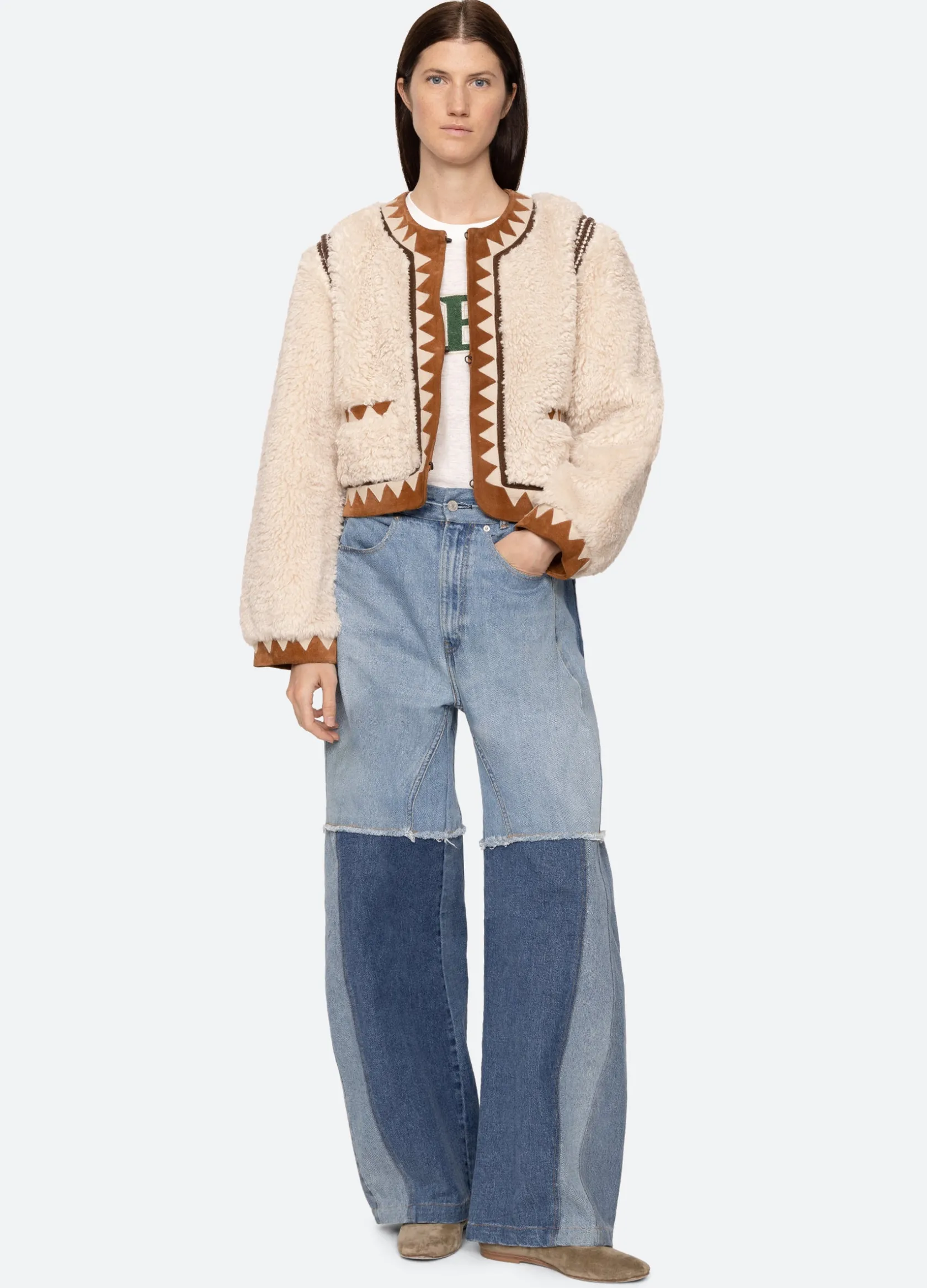 Outerwear>Sea New York Ginevra Jacket Cream