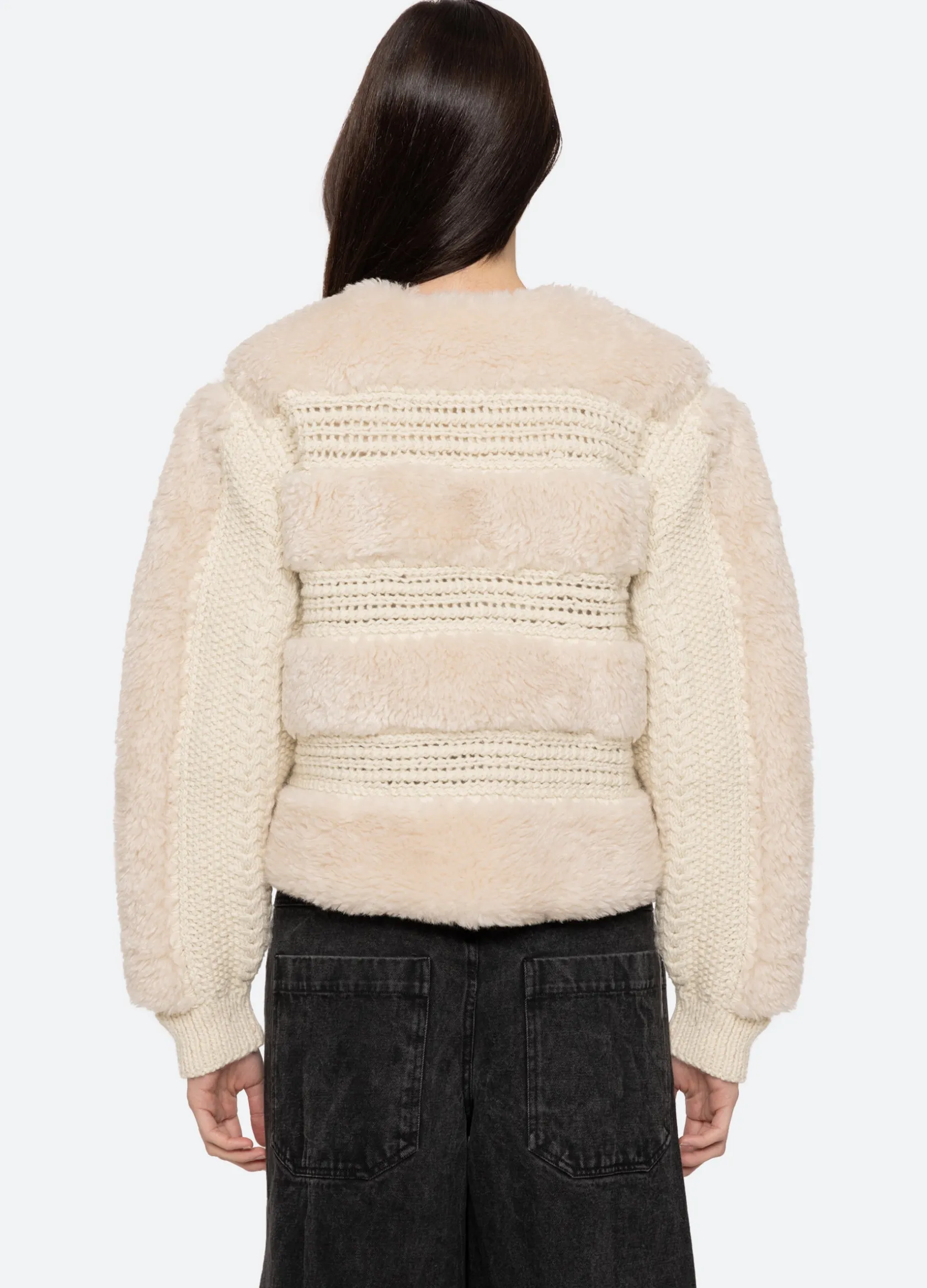 Outerwear>Sea New York Gisele Jacket Cream