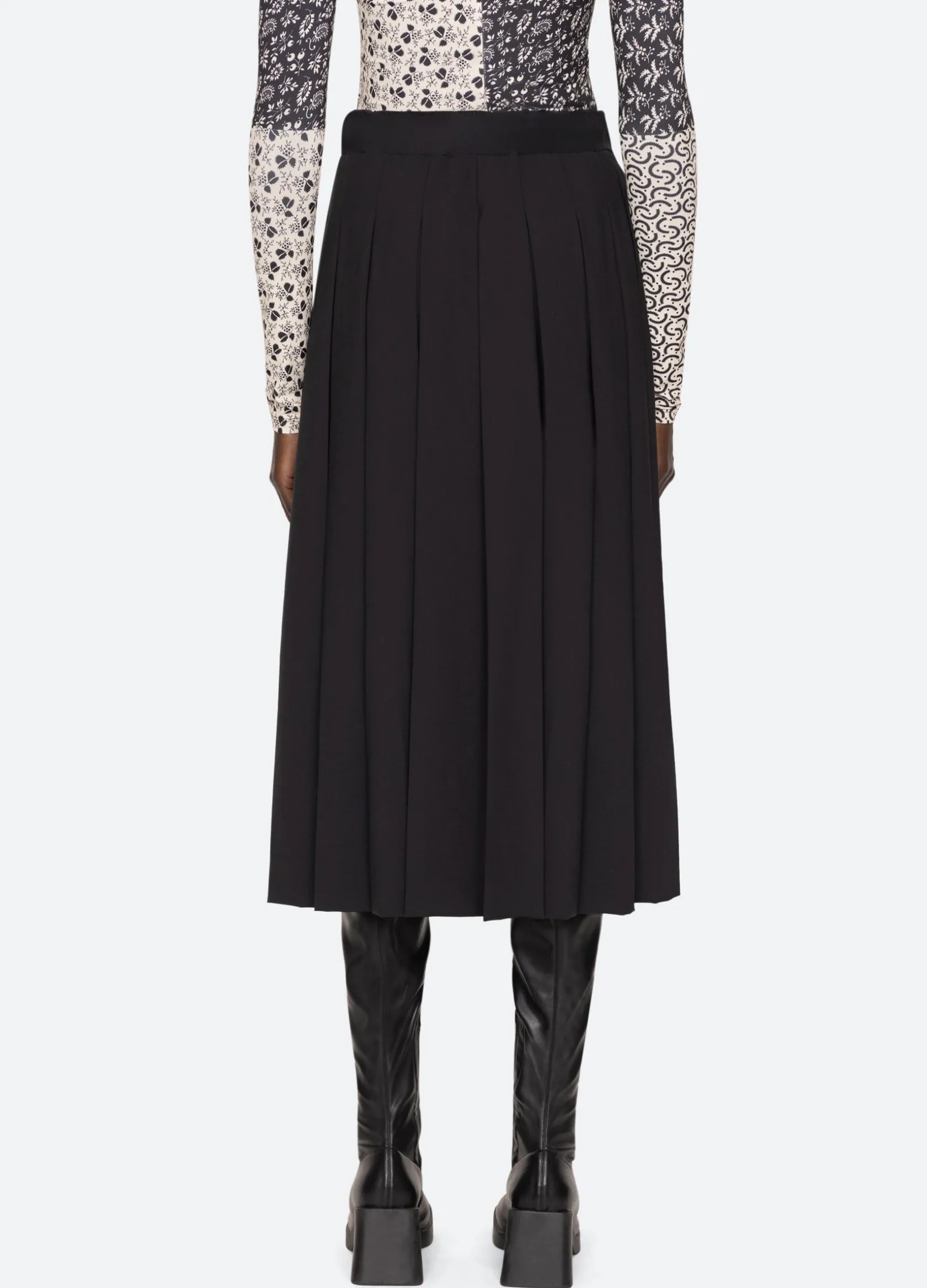 Bottoms>Sea New York Hallie Skirt Black