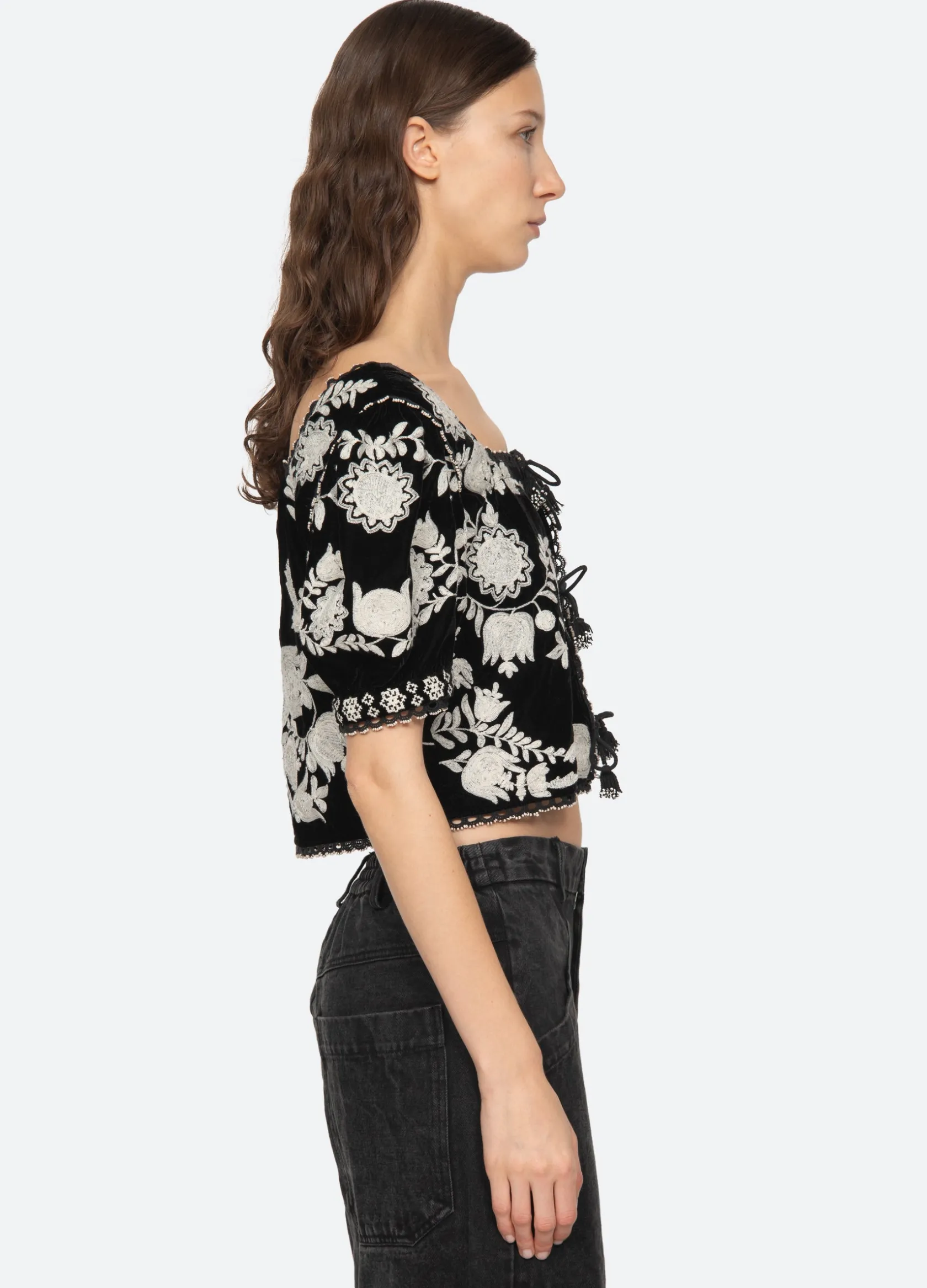 Tops>Sea New York Irene Top Black