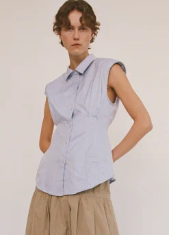 Tops>Sea New York Kendra Top Blue