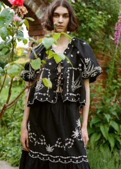 Tops>Sea New York Kingsley Top Black