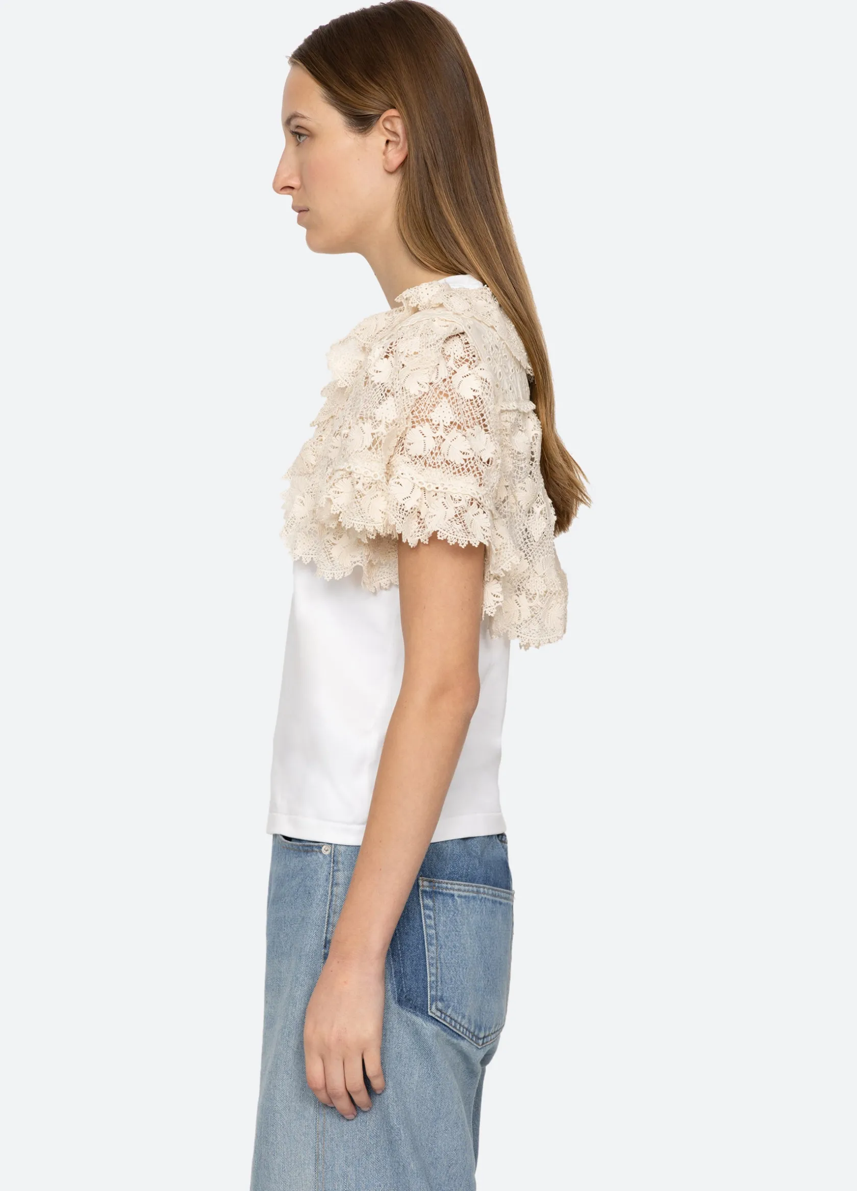 Tops>Sea New York Kristeen Top White