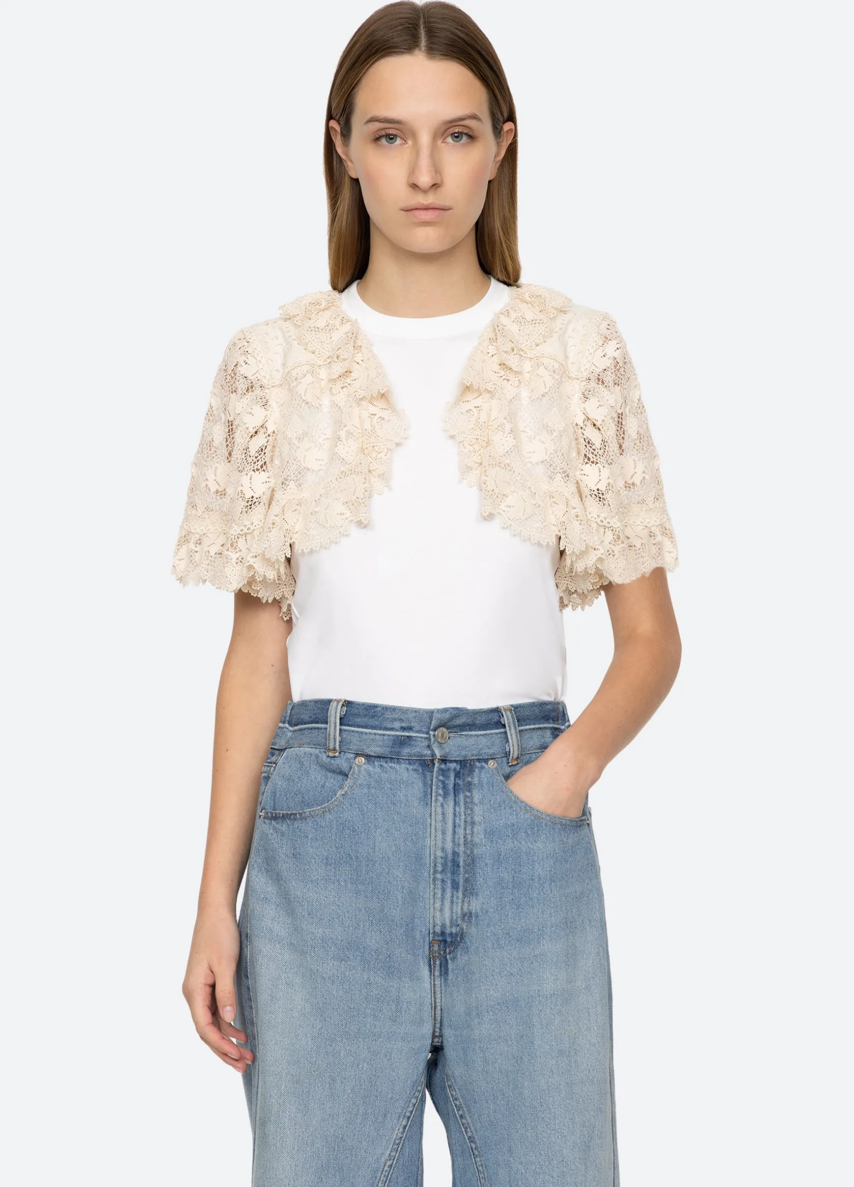 Tops>Sea New York Kristeen Top White