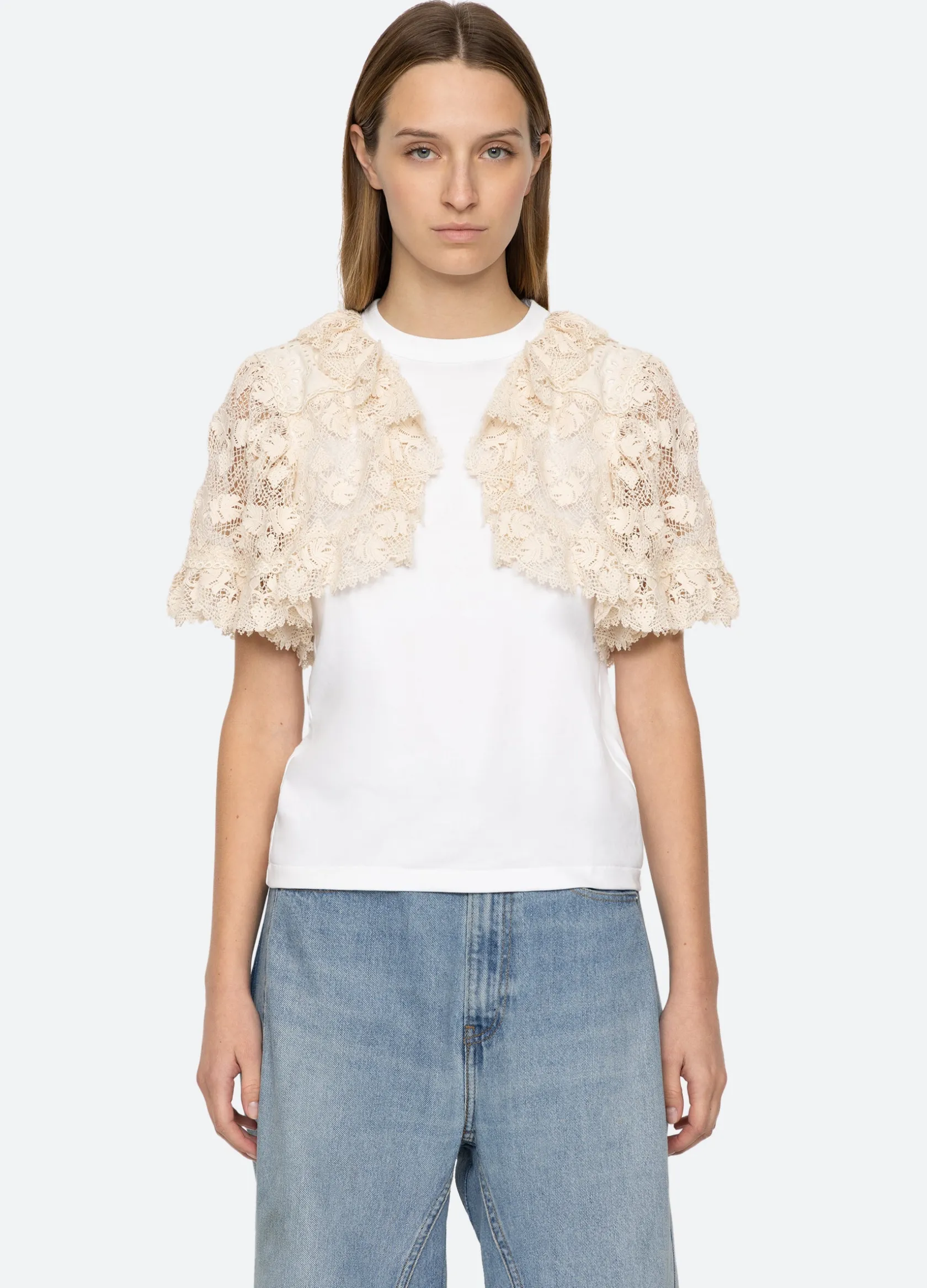 Tops>Sea New York Kristeen Top White