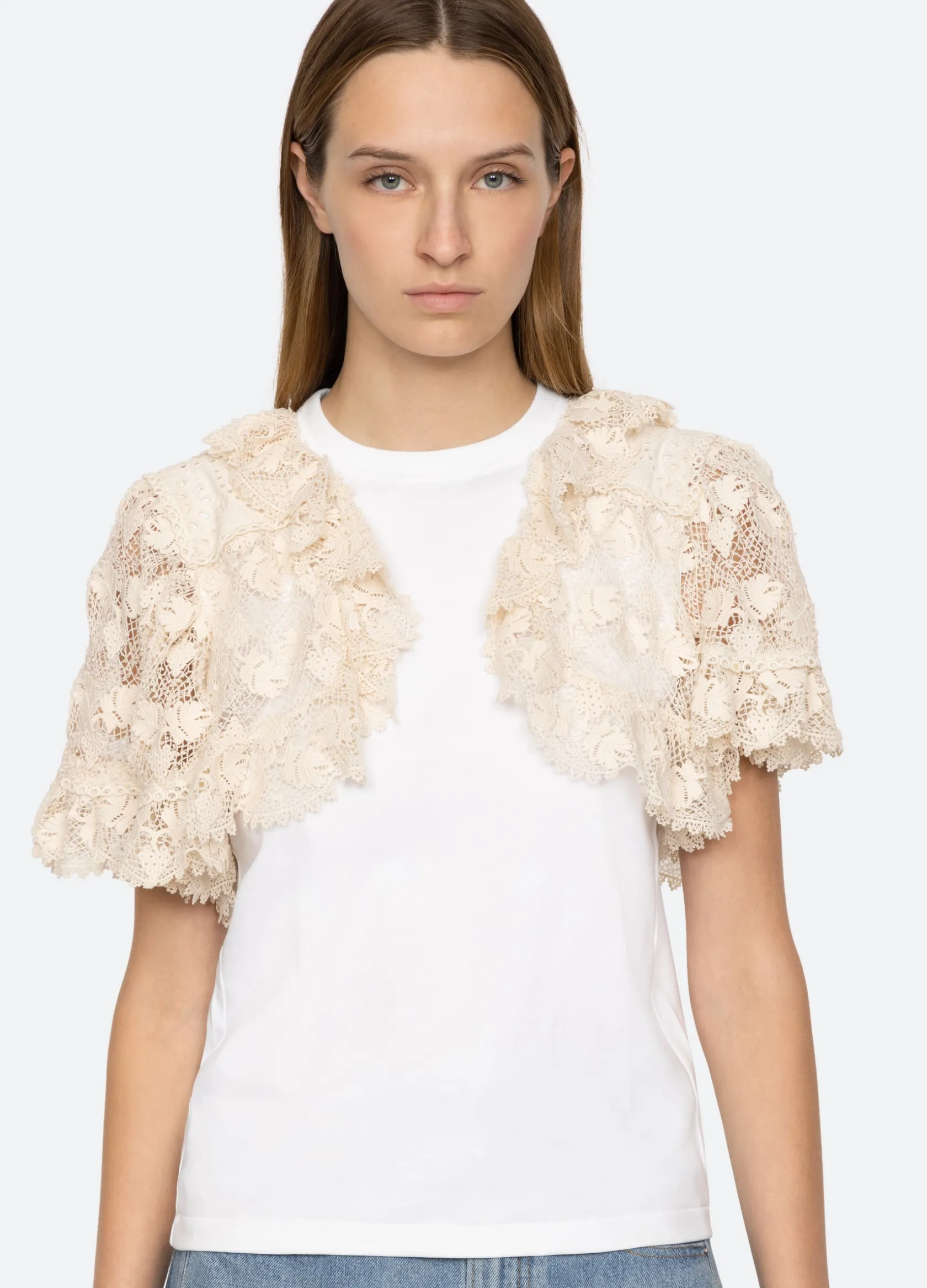 Tops>Sea New York Kristeen Top White