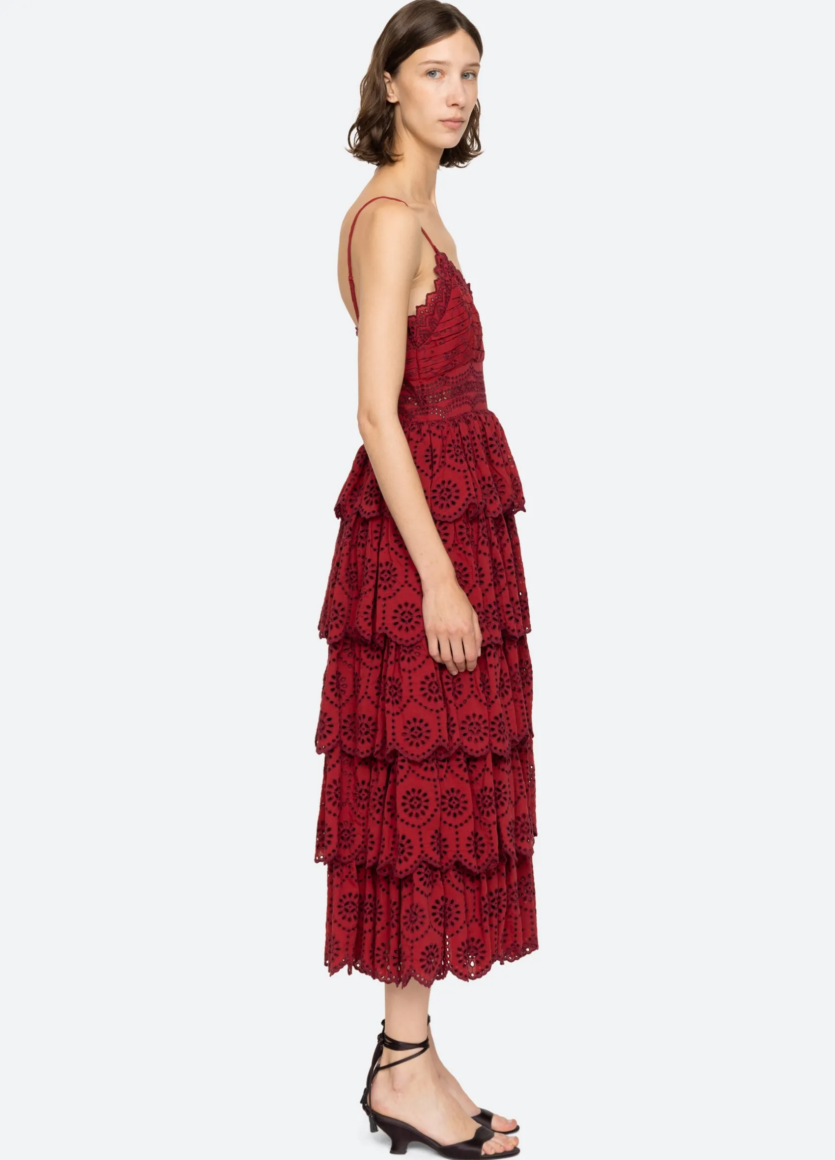 Dresses>Sea New York Lainey Dress Red