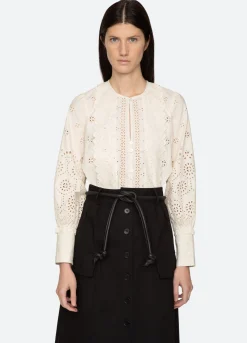 Tops>Sea New York Lainey L/S Top Cream