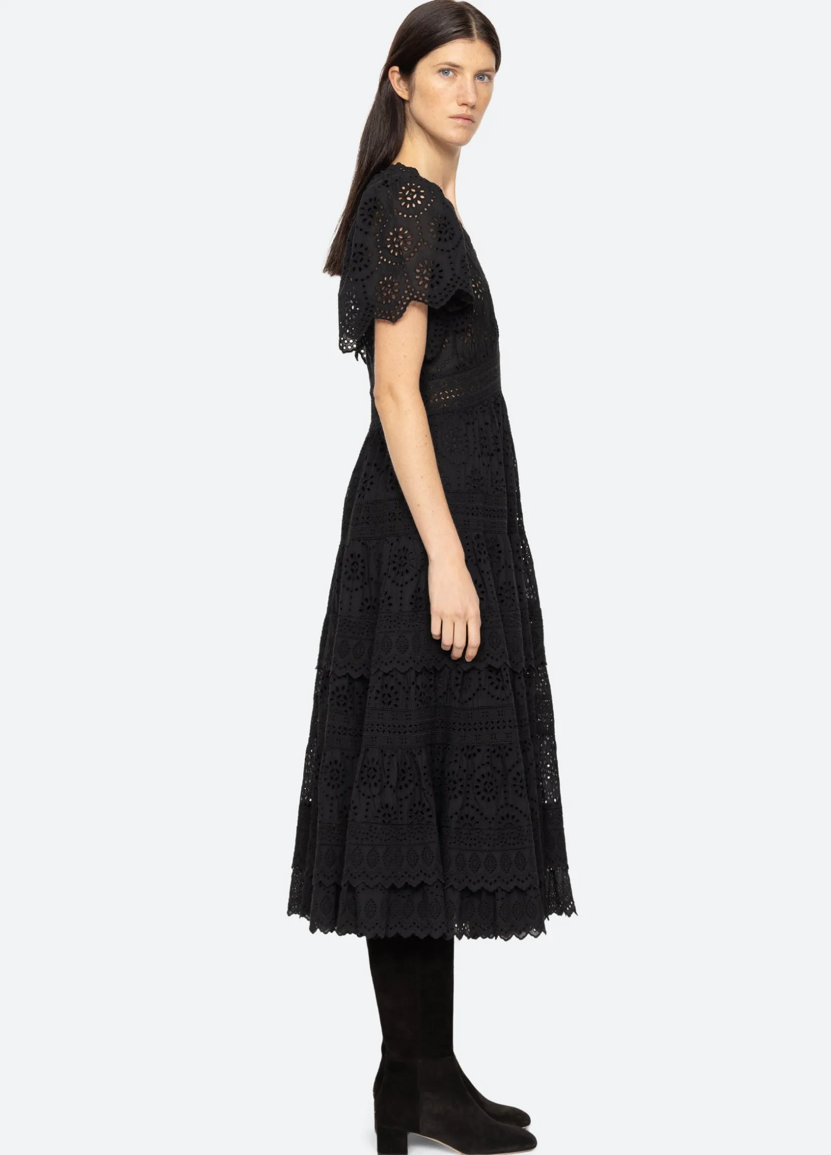 Dresses>Sea New York Lainey S/S Dress Black