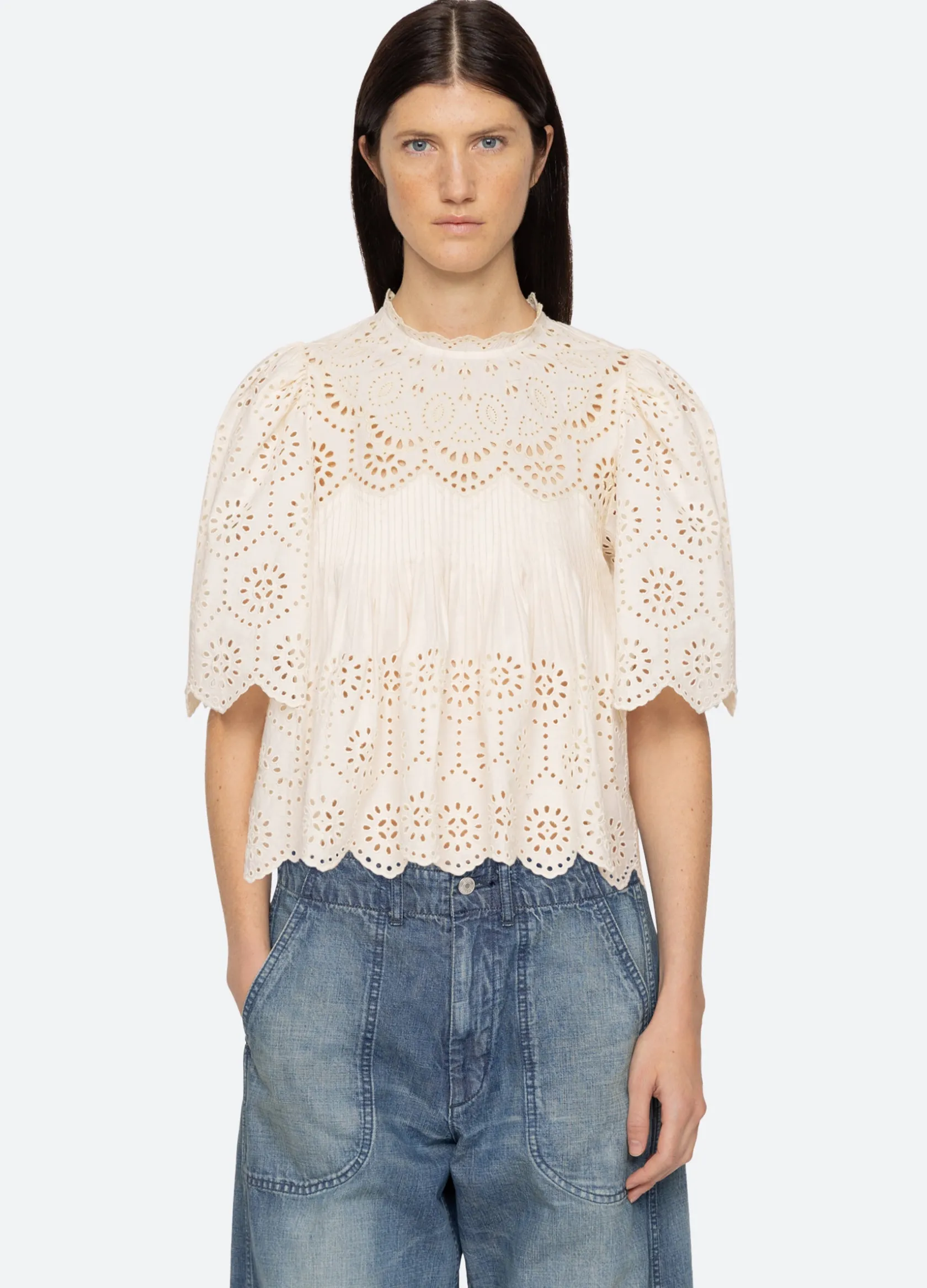 Tops>Sea New York Lainey S/S Top